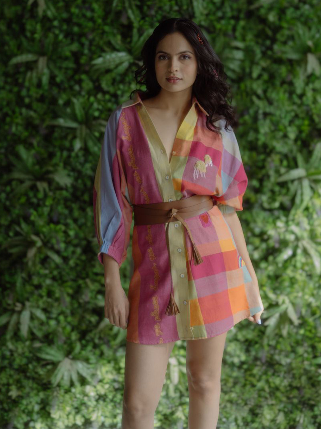 LABEL SUGAR Checked Dress