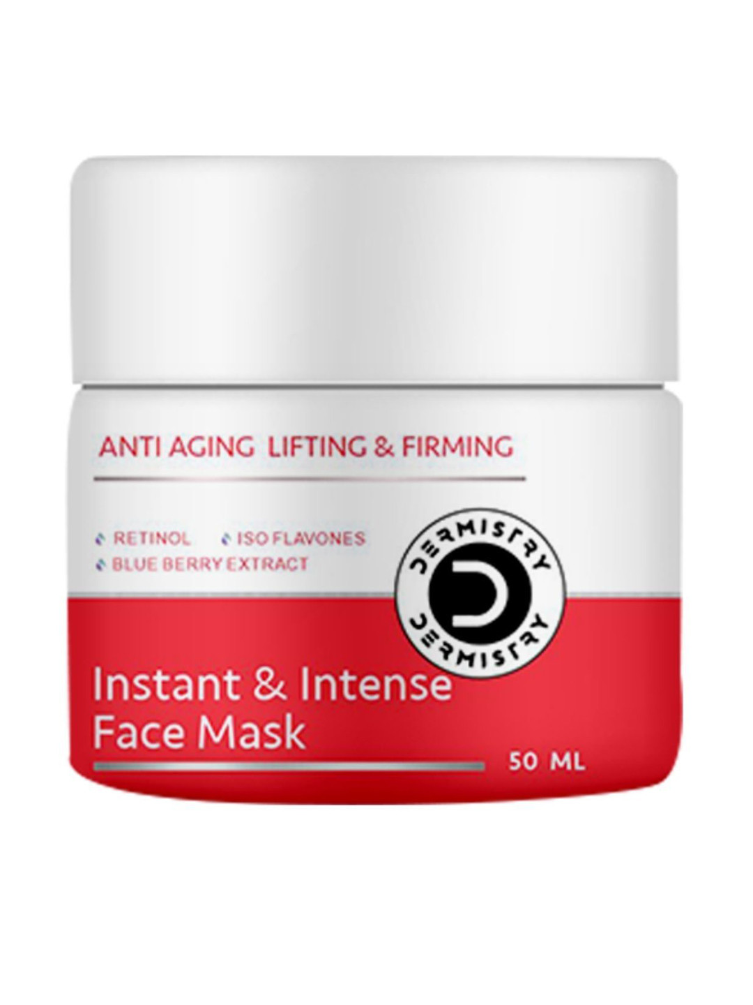 DERMISTRY Intense Anti Aging Retinol Blueberry Extract Face Pack - 50ml
