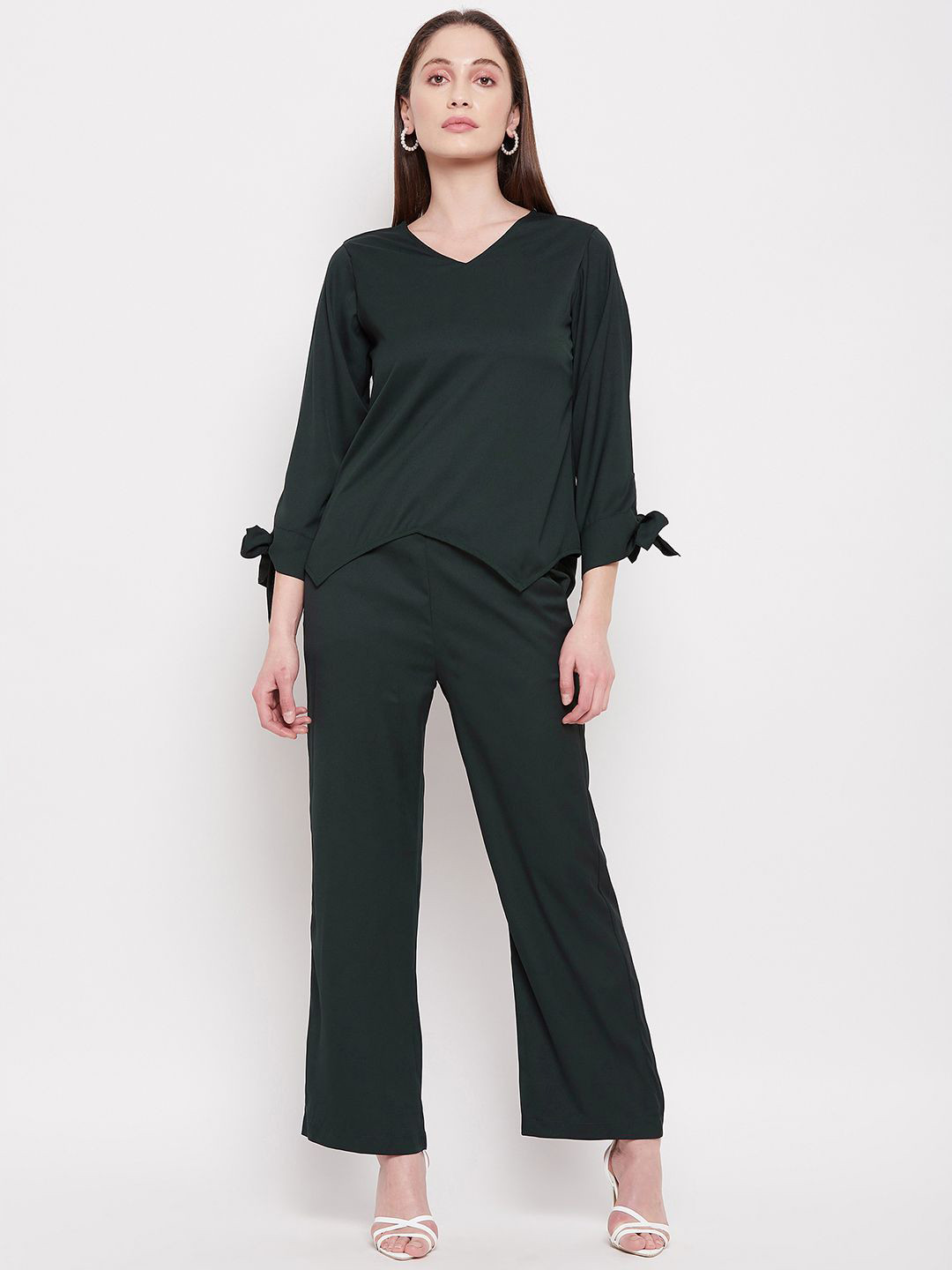 Murcia V-Neck Long Sleeve Top & Trouser Co-Ords
