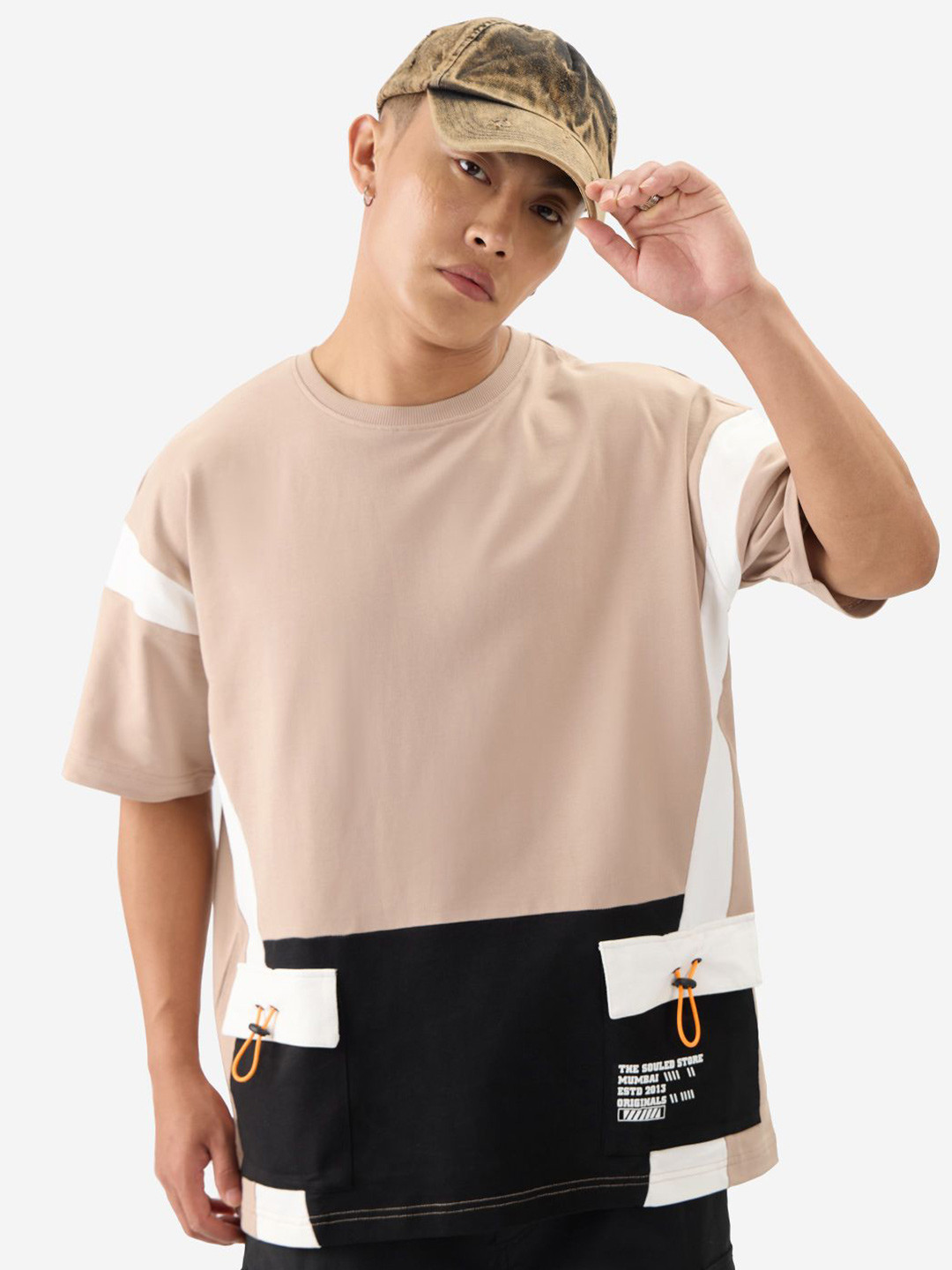 The Souled Store Men Pockets T-shirt