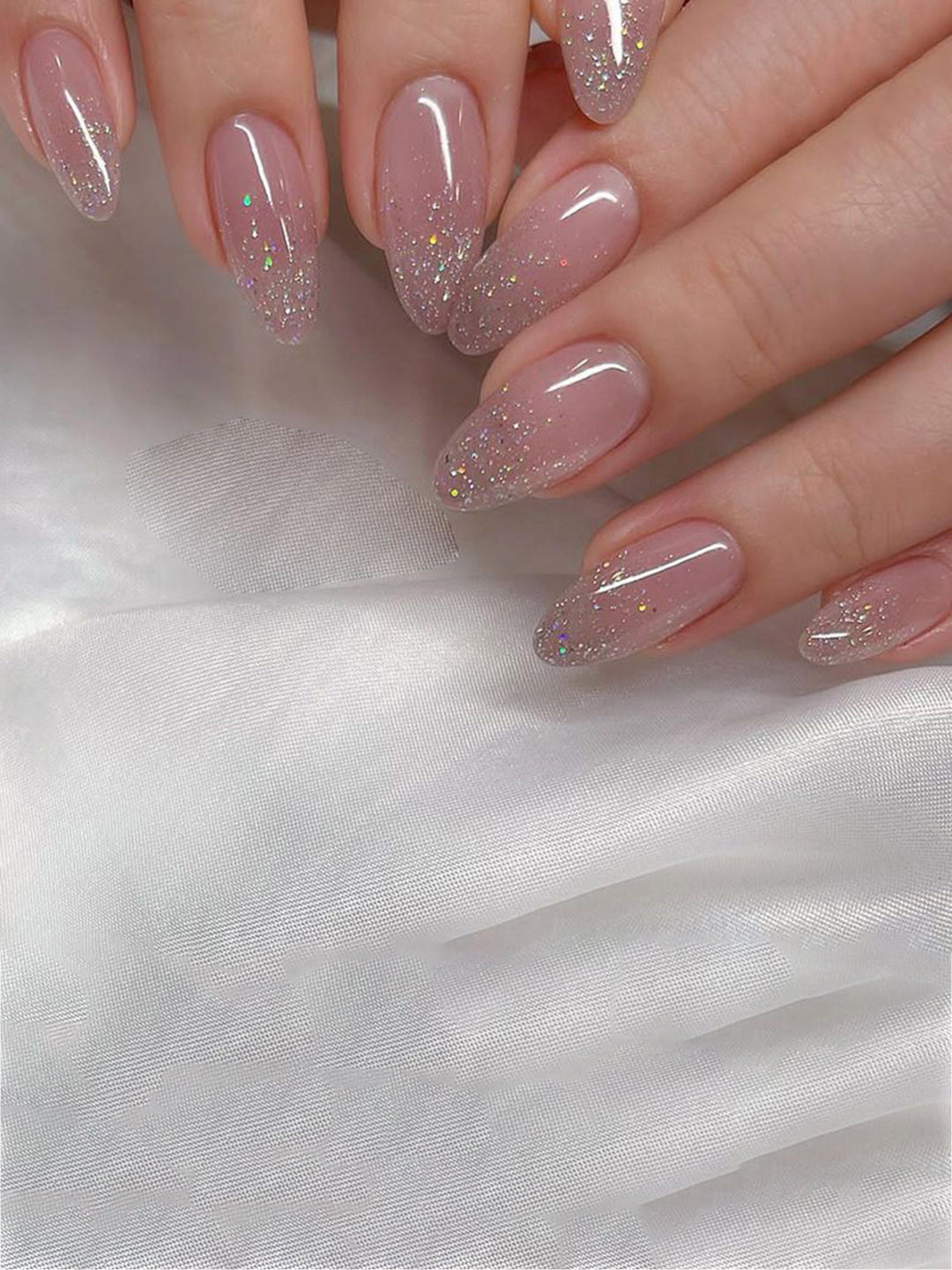 The Pink Truck Set Of 24 Reusable Pink Gloss Nails Design With Glue