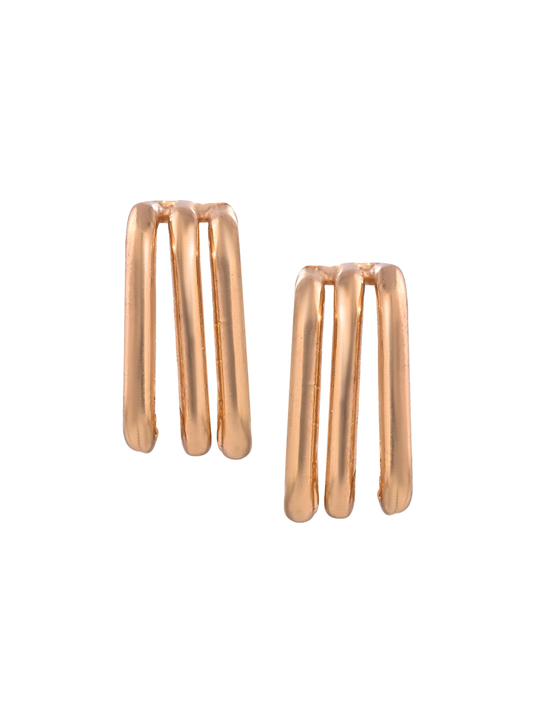 Raf the label Gold Plated Designer Stud Earrings