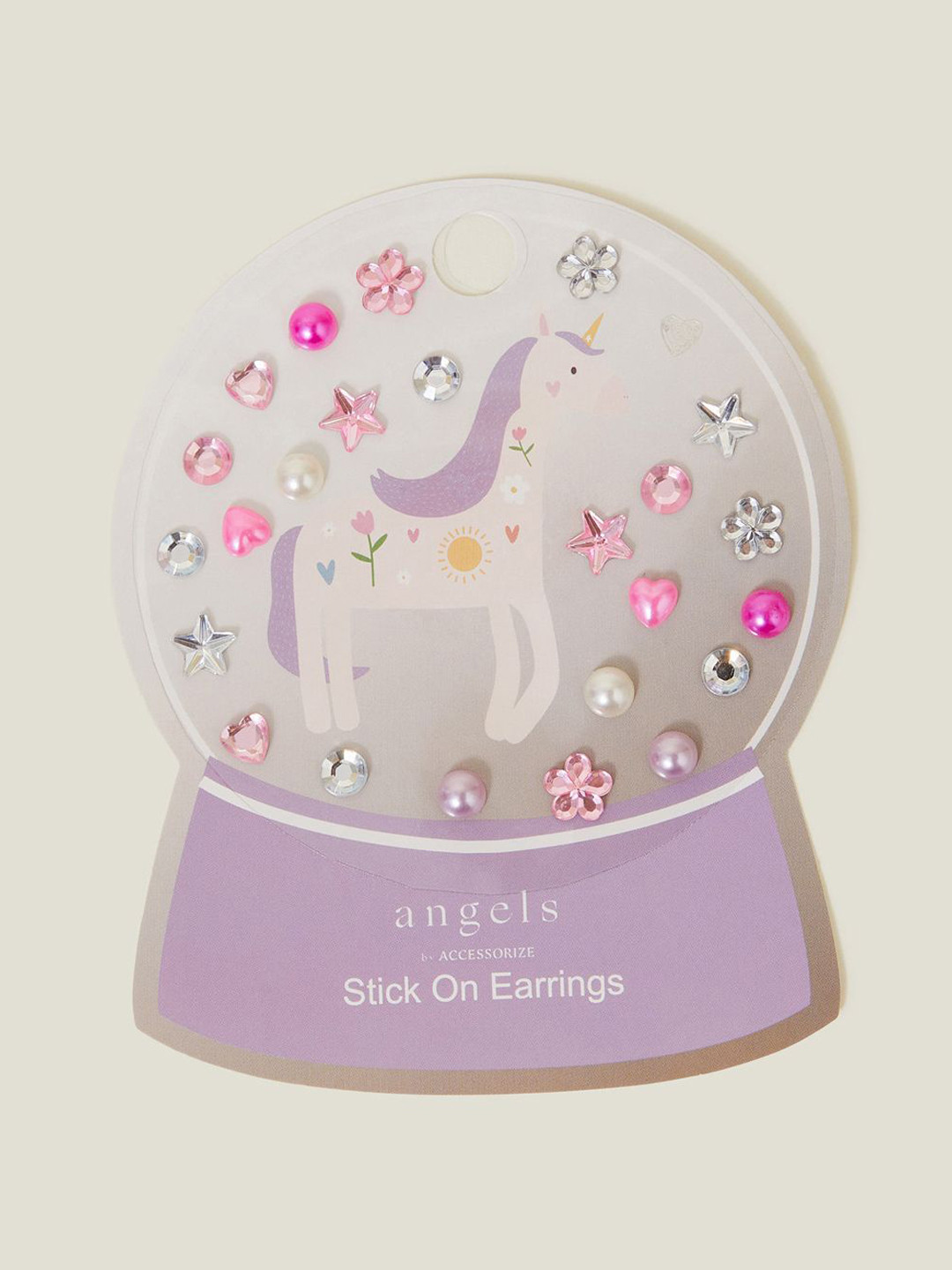 Accessorize Girls Contemporary Studs Stick On Earrings