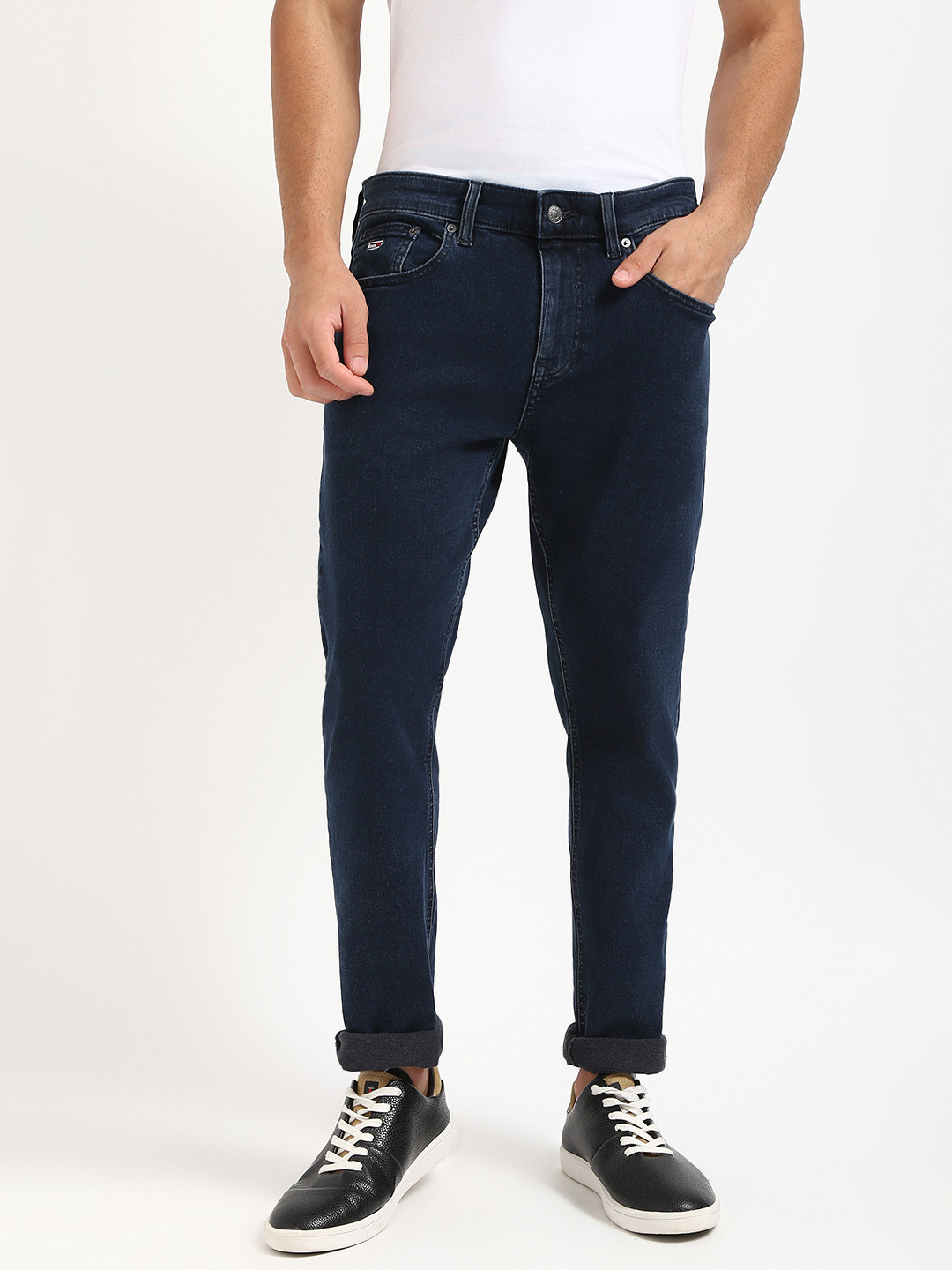 Tommy Hilfiger Men Clean Look Mid-Rise Jeans