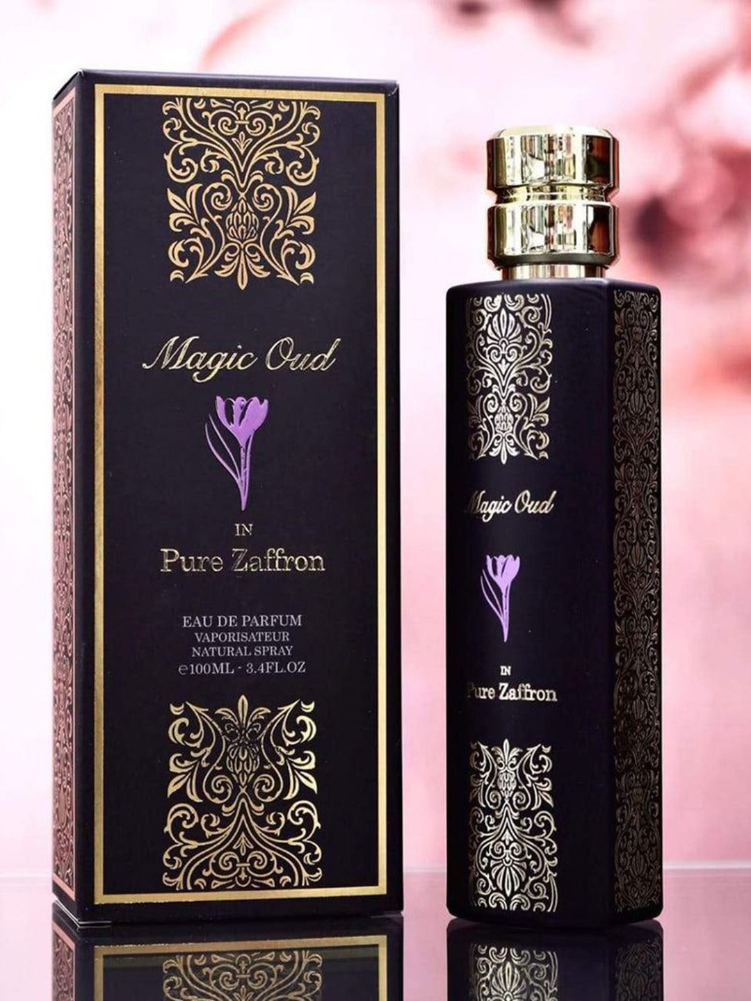 Paris Corner Perfumes Magic Oud Pure Zaffron Long Lasting Eau De Parfum - 100 ml