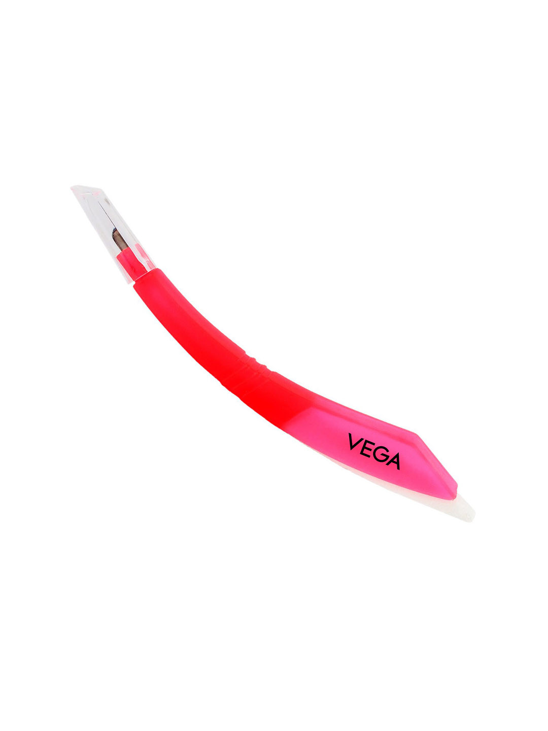 VEGA 2 In 1 Cuticle Trimmer & Nail Filer - Pink CTF-01