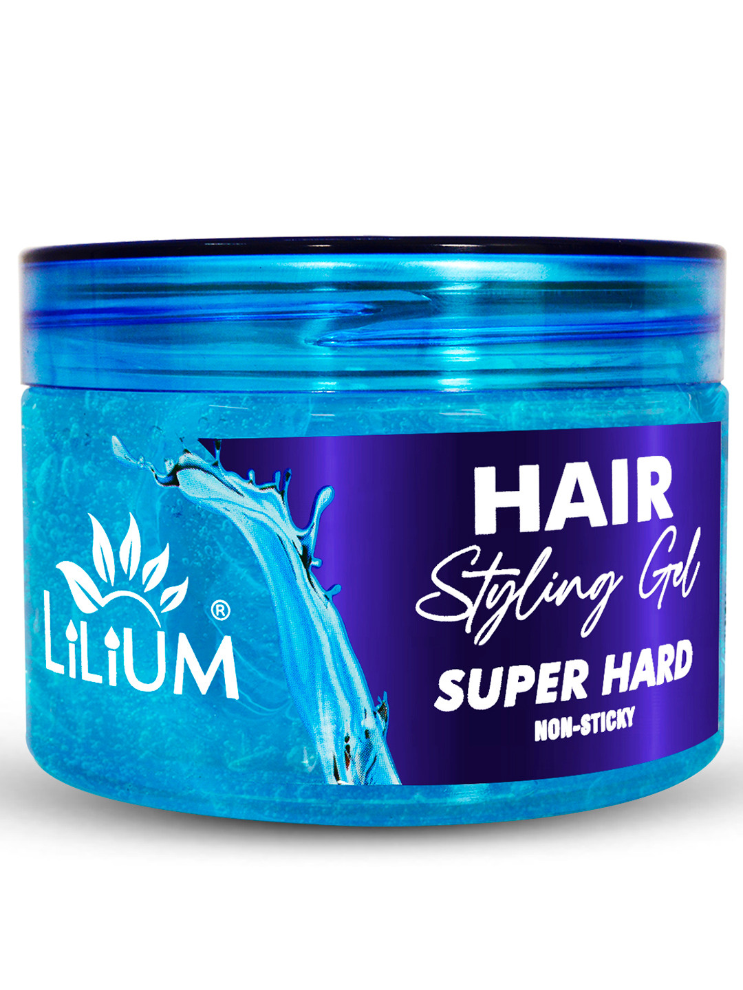 Lilium Men Non-Sticky Super Hard Hair Styling Gel- 250 ml