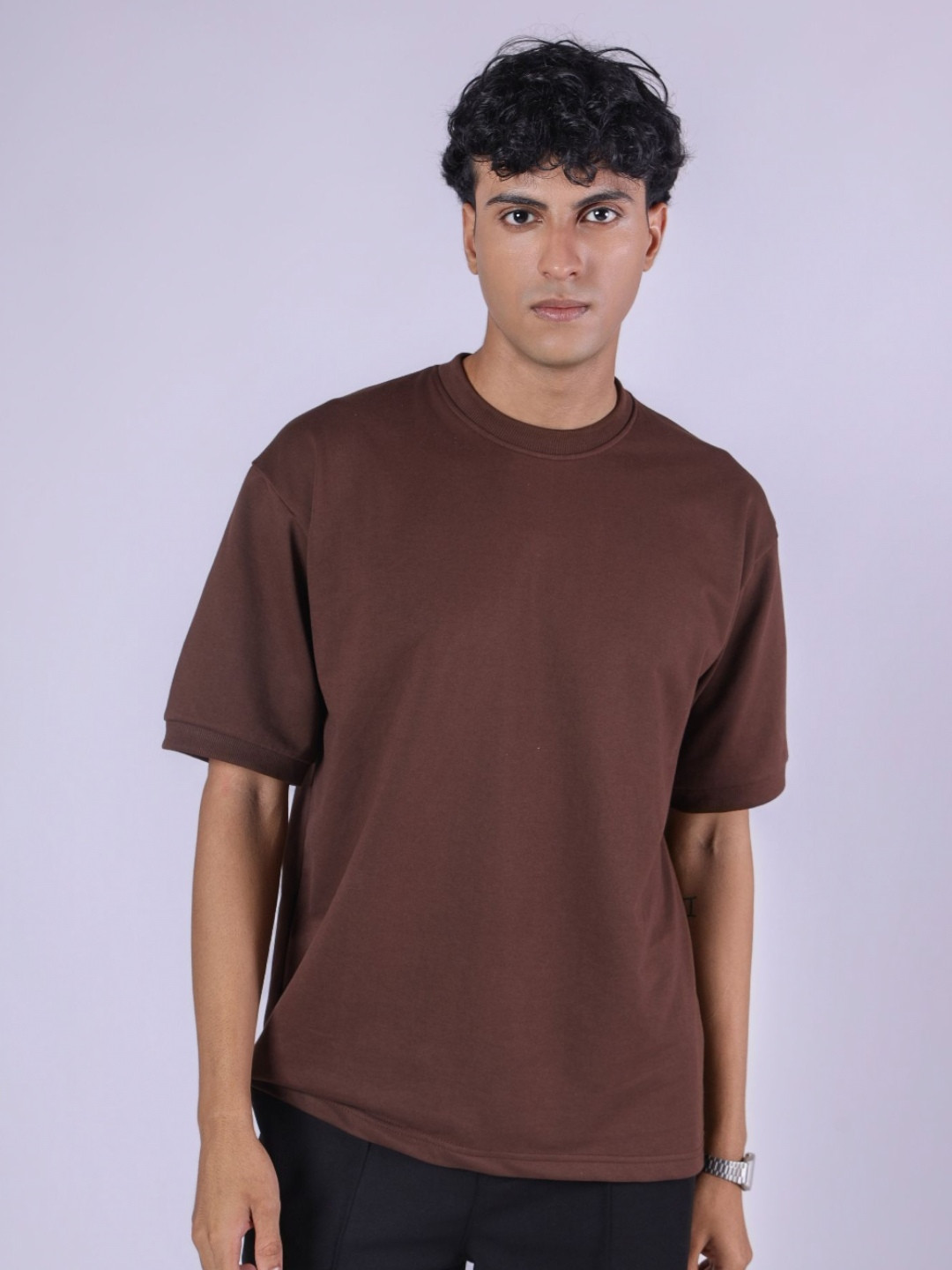 HOP HEAD Cacao Brown Premium Basic T-Shirt