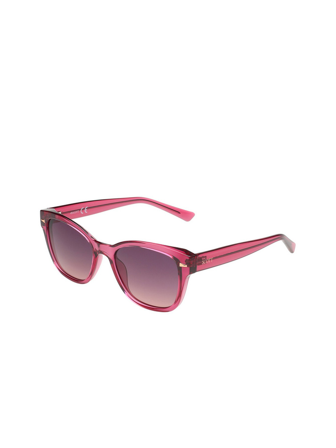 SCOTT Unisex Wayfarer Sunglasses with UV Protected Lens-8903232281747-Crystal Wine