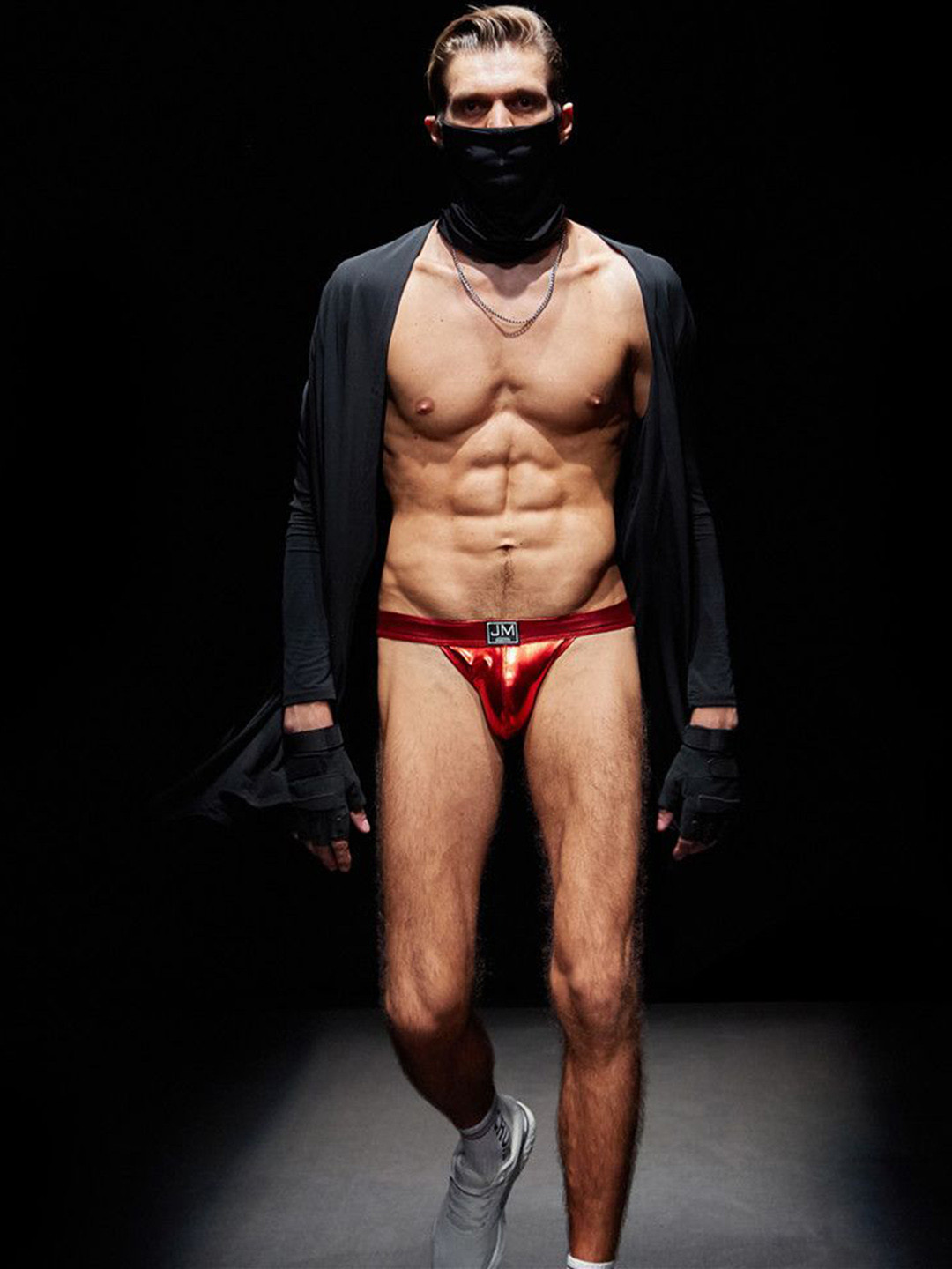 PANTEAZY Men Jockmail Low-Rise Basic Briefs JKML-00ML-M-R