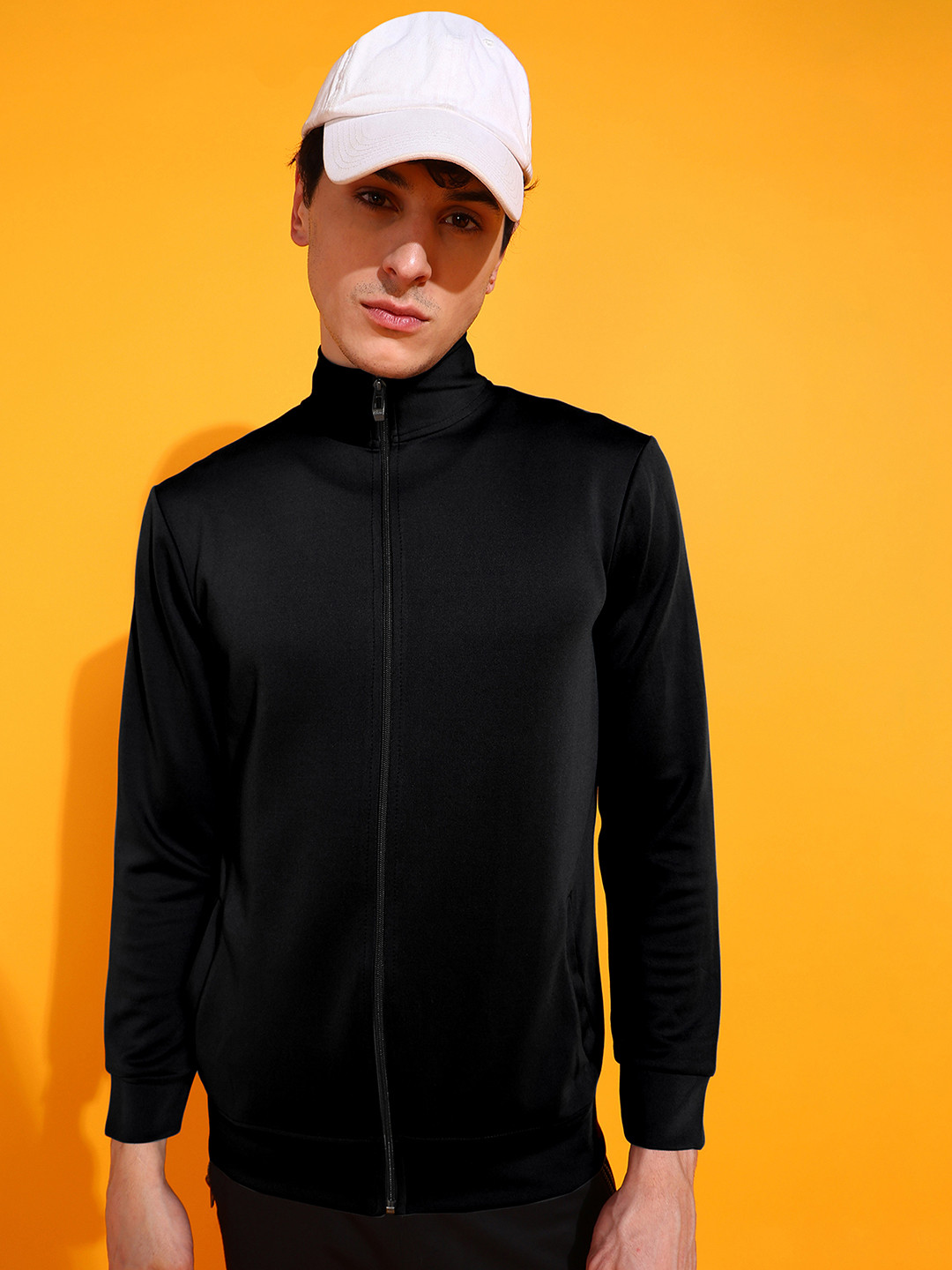 INDICLUB Men Running Open Front Jacket