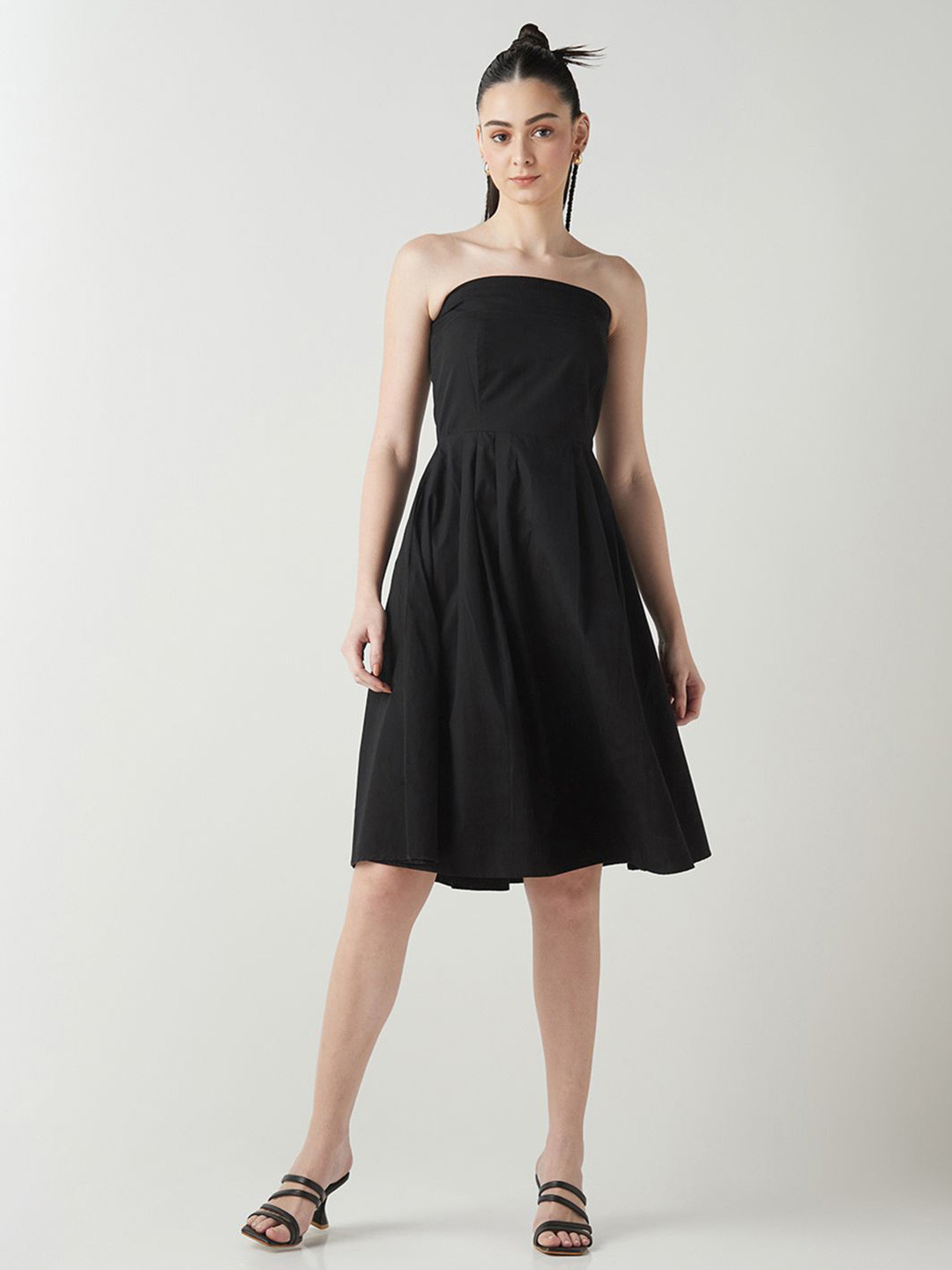 Bewakoof Women Cotton Bandeau Dress