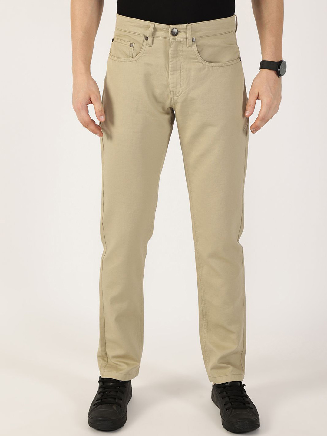 Thomas Scott Men Cotton Smart Chinos Trousers