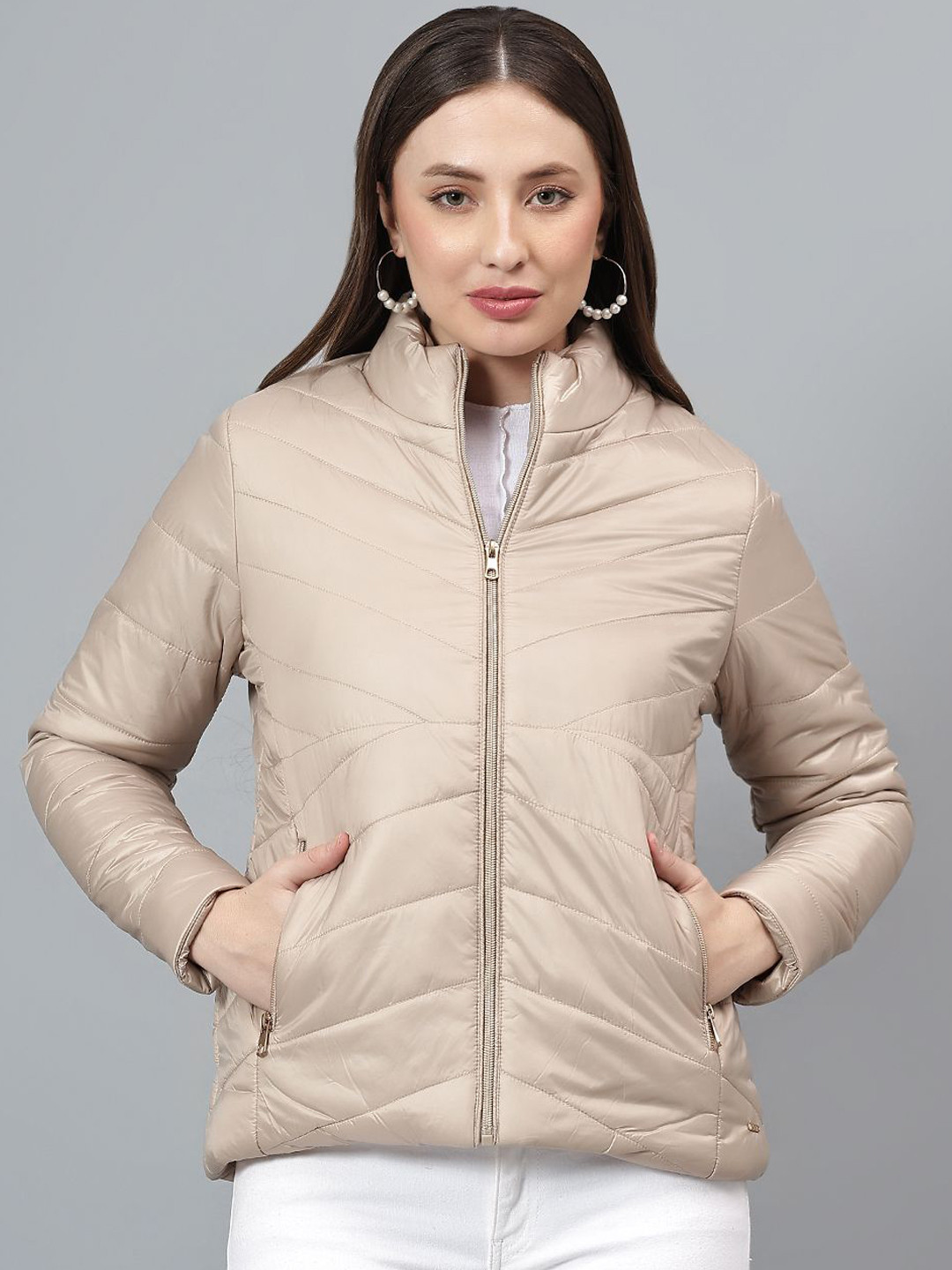 Cantabil Women Nylon Padded Jacket