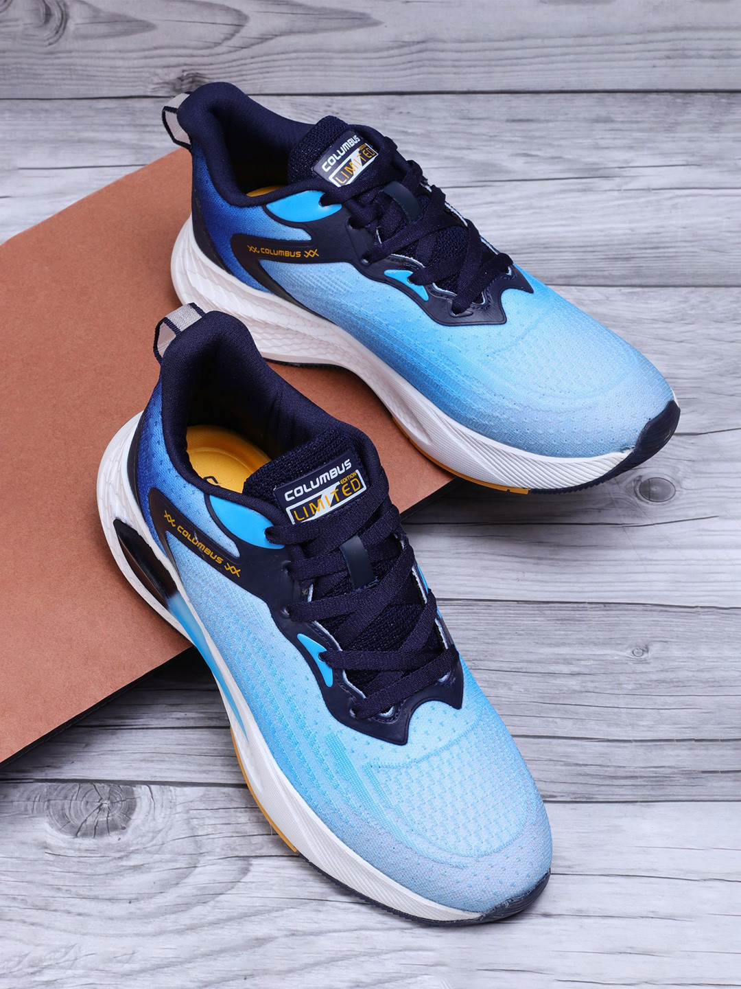 Columbus Men Non-Marking Mesh Running Shoes