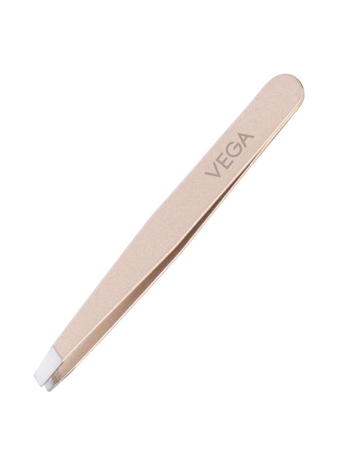 VEGA Slant Tip Classic Tweezer 20g - Gold TW-05