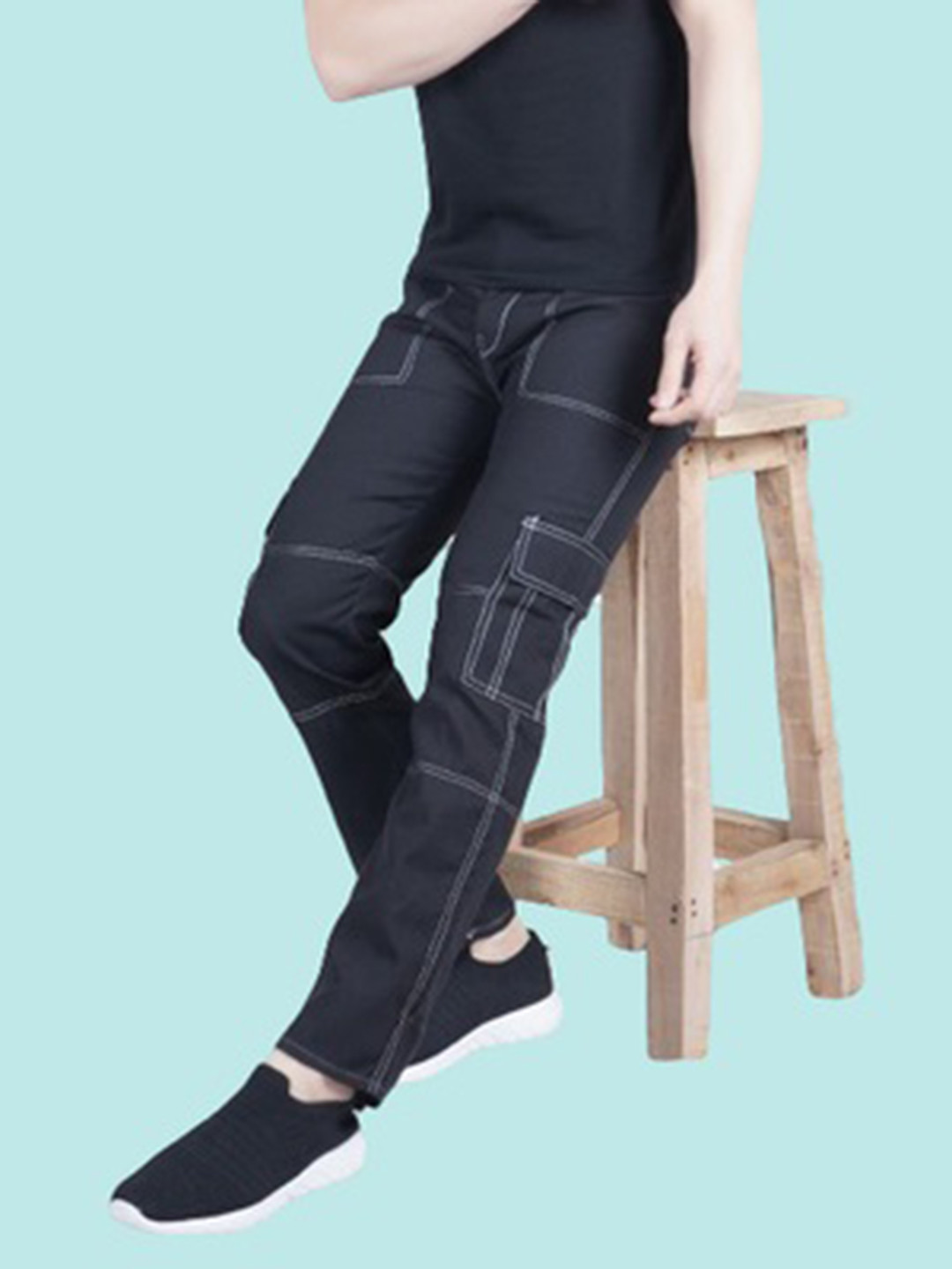 COMFITS Men Classic Tapered Fit Denim Jeans