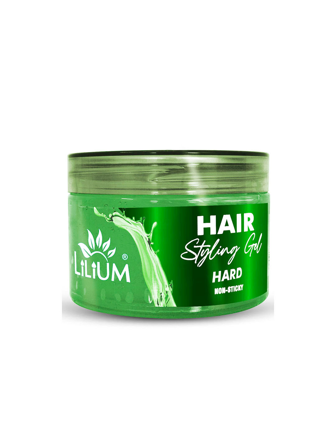 Lilium Men Hard Non Sticky Glossy Hair Styling Gel- 250 ml