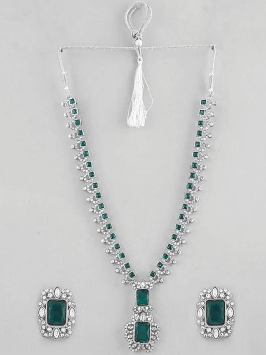 RHOSYN Stone-Studded Jewellery Set