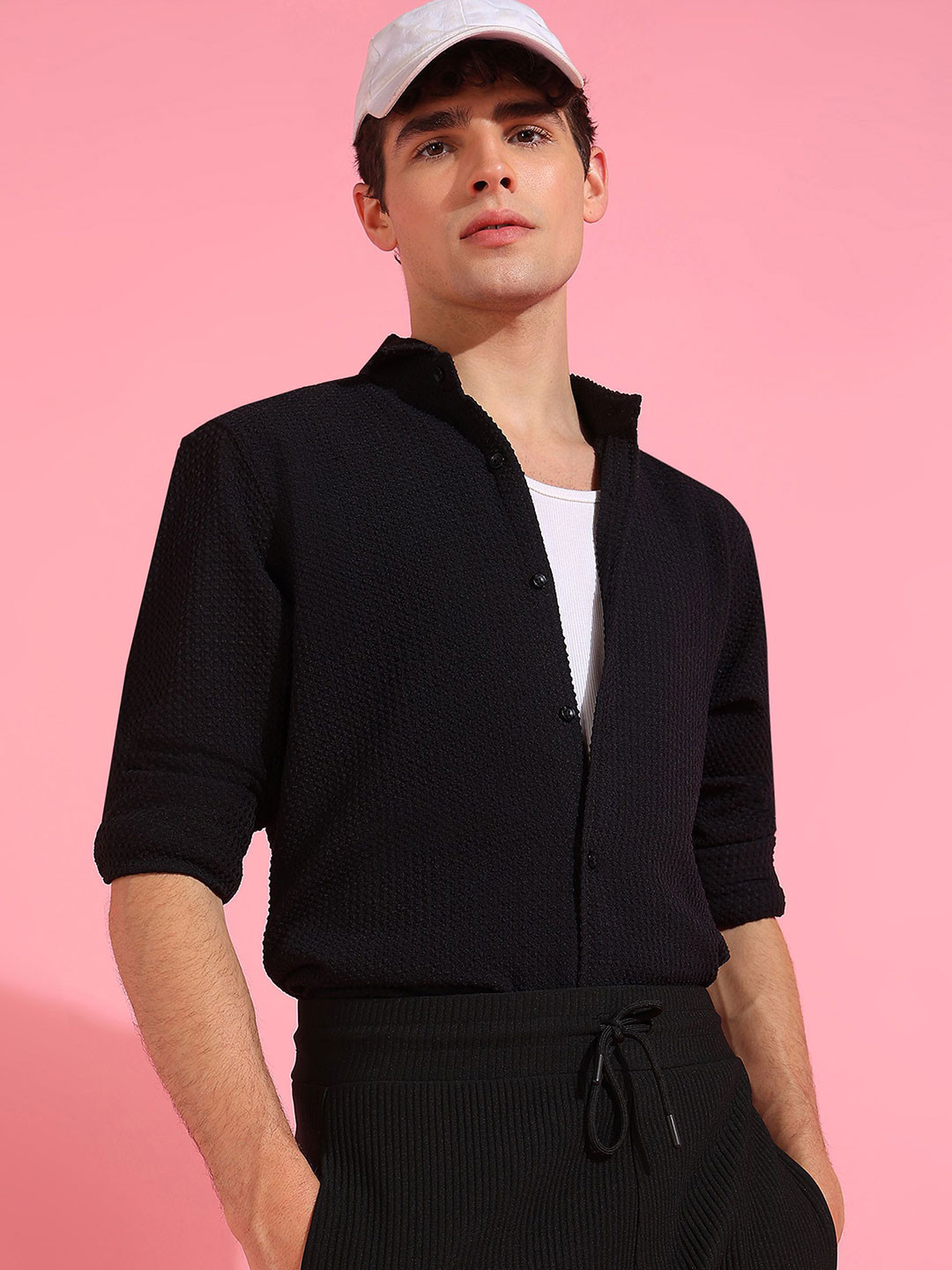 INDICLUB Men Opaque Casual Shirt