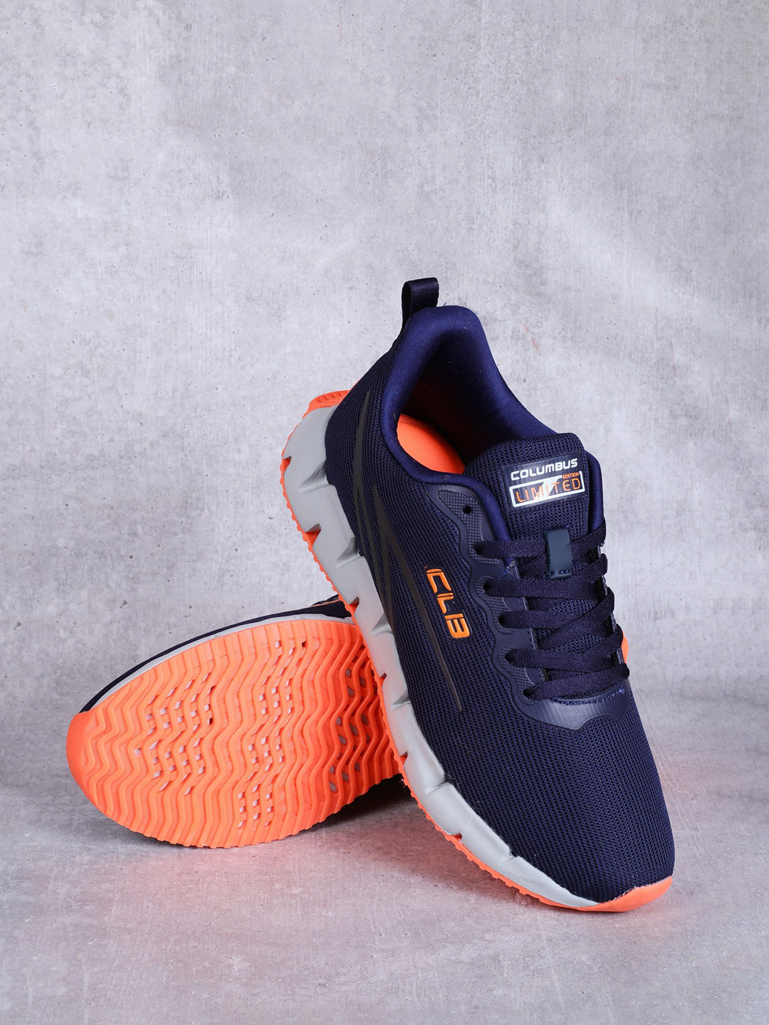 Columbus Men Mesh Running Non-Marking Shoes