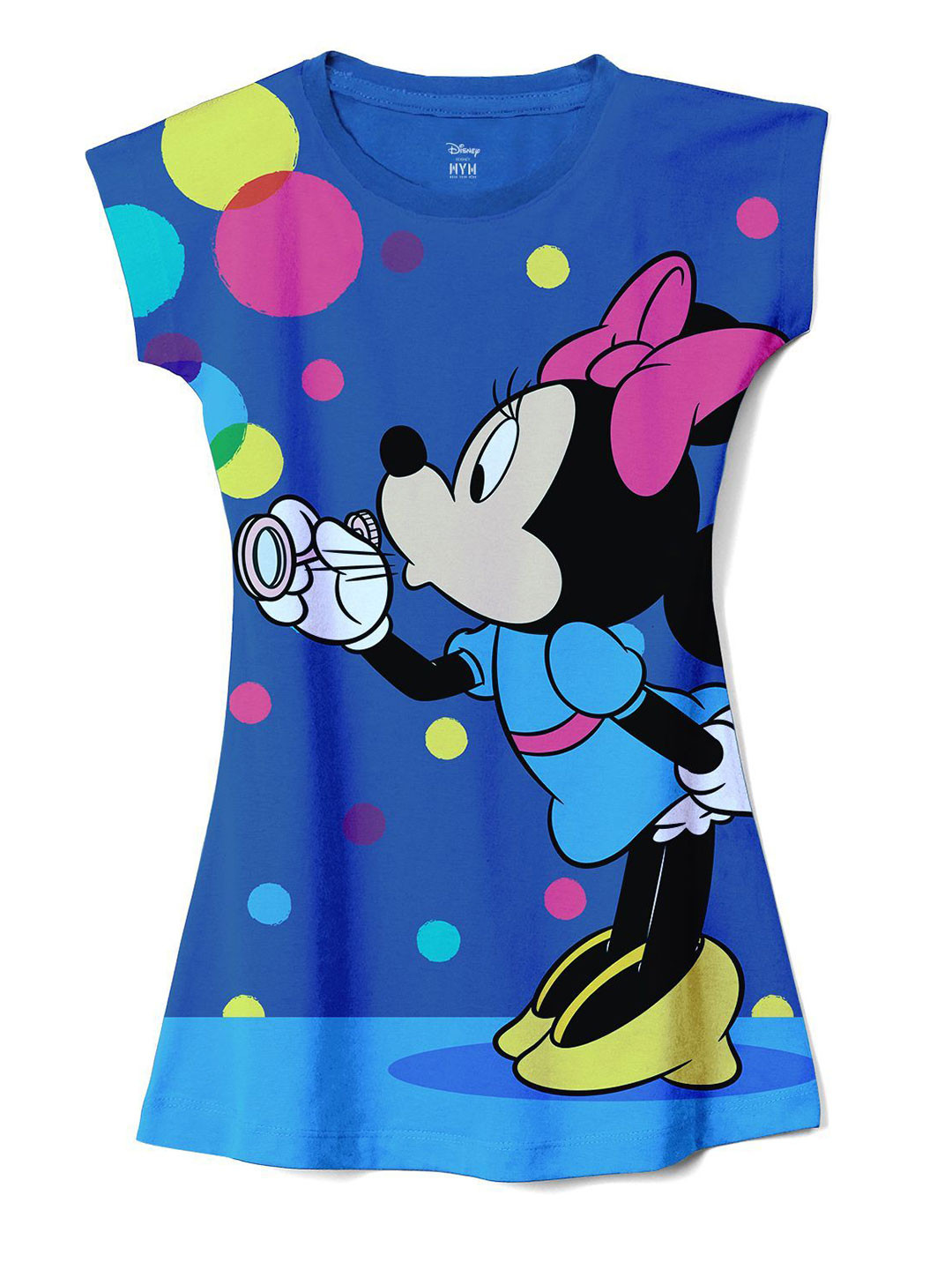 Wear Your Mind Girls Minnie Character Printed A-Line Dress