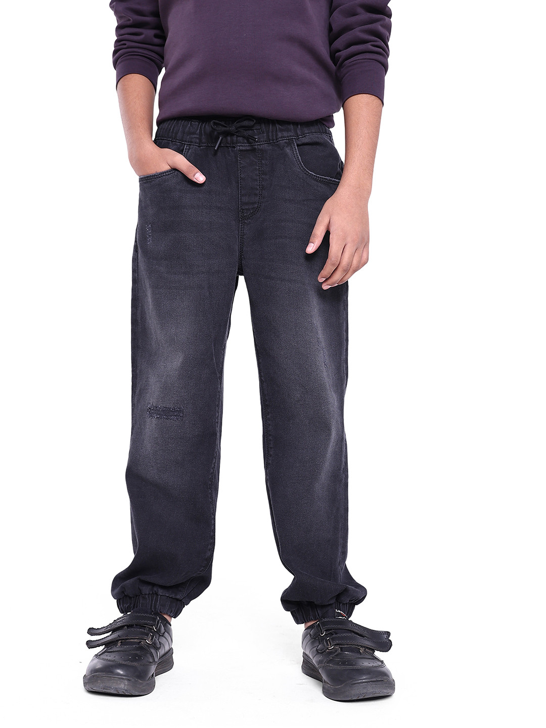 Rare Ones Boys Solid Relax Fit Jeans