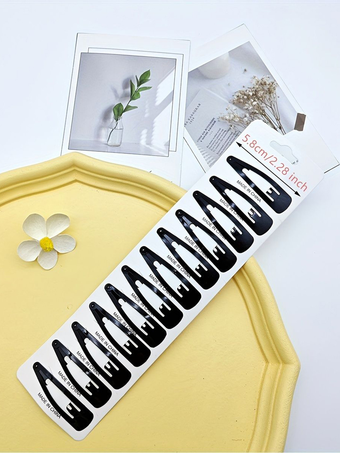 CHRONEX Set Of 12 Tic Tac Hair Accessory