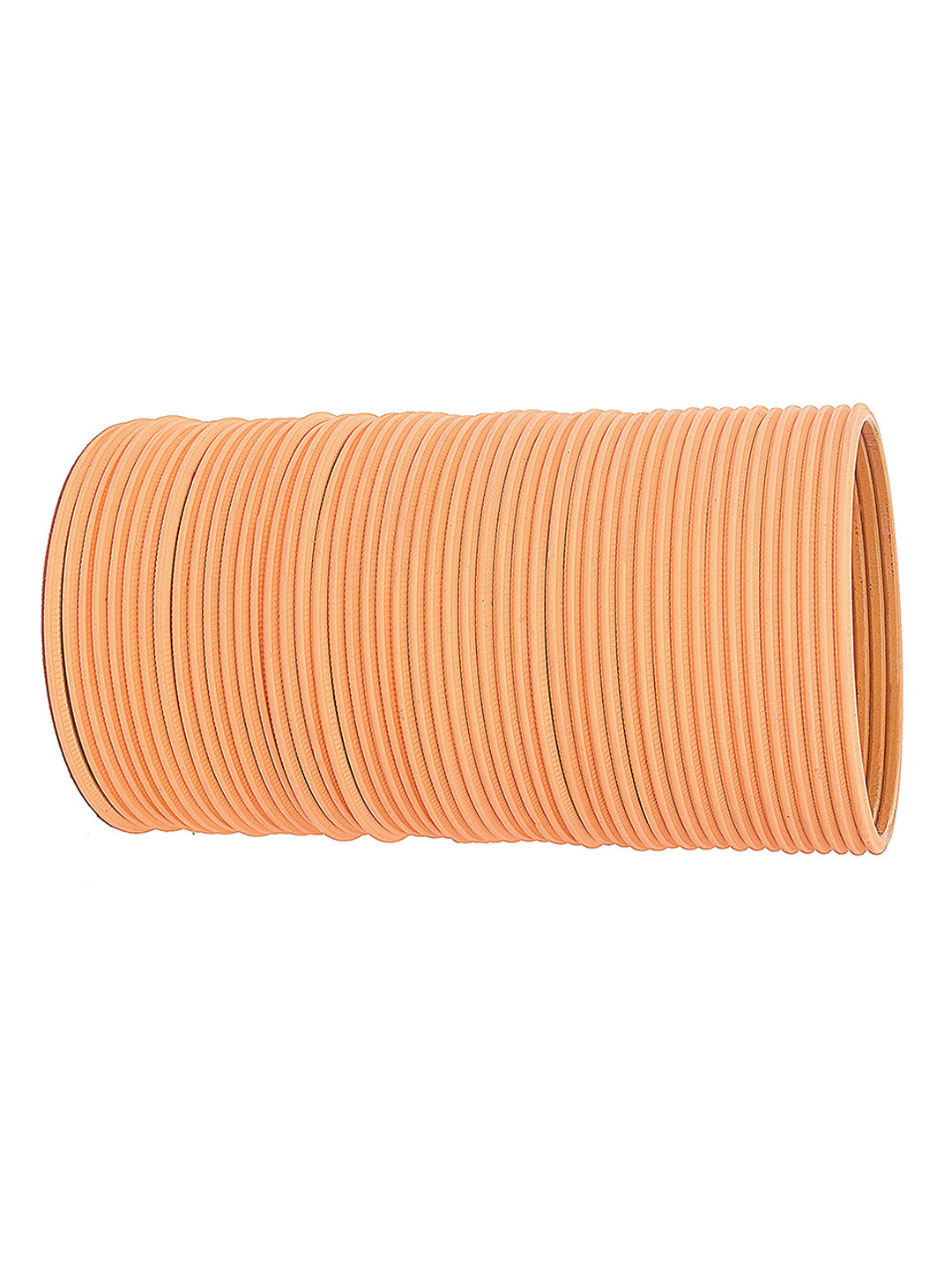 Set of 48 Simple Matte Finish Plain Metal Bangles