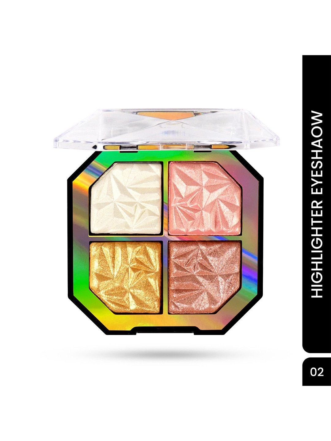 Seven Seas Moon Face Highlighter & Eyeshadow Palette -12g - Shade 02
