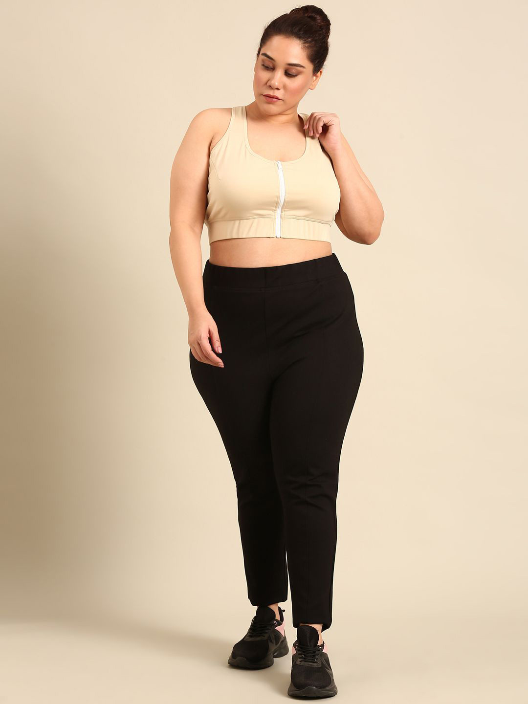 The Pink Moon Women Plus Size Moisture Wicking Rapid-Dry Workout Bra