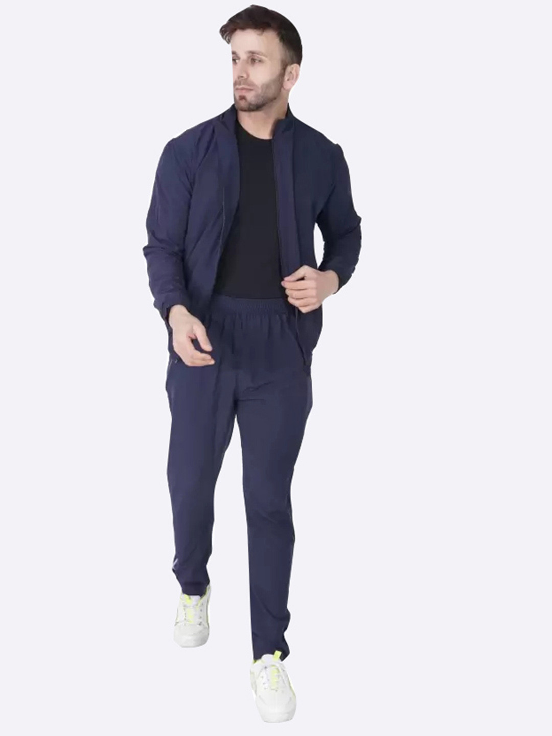 Apraa & Parma Men Jacket & Track Pants Winter Track Suit
