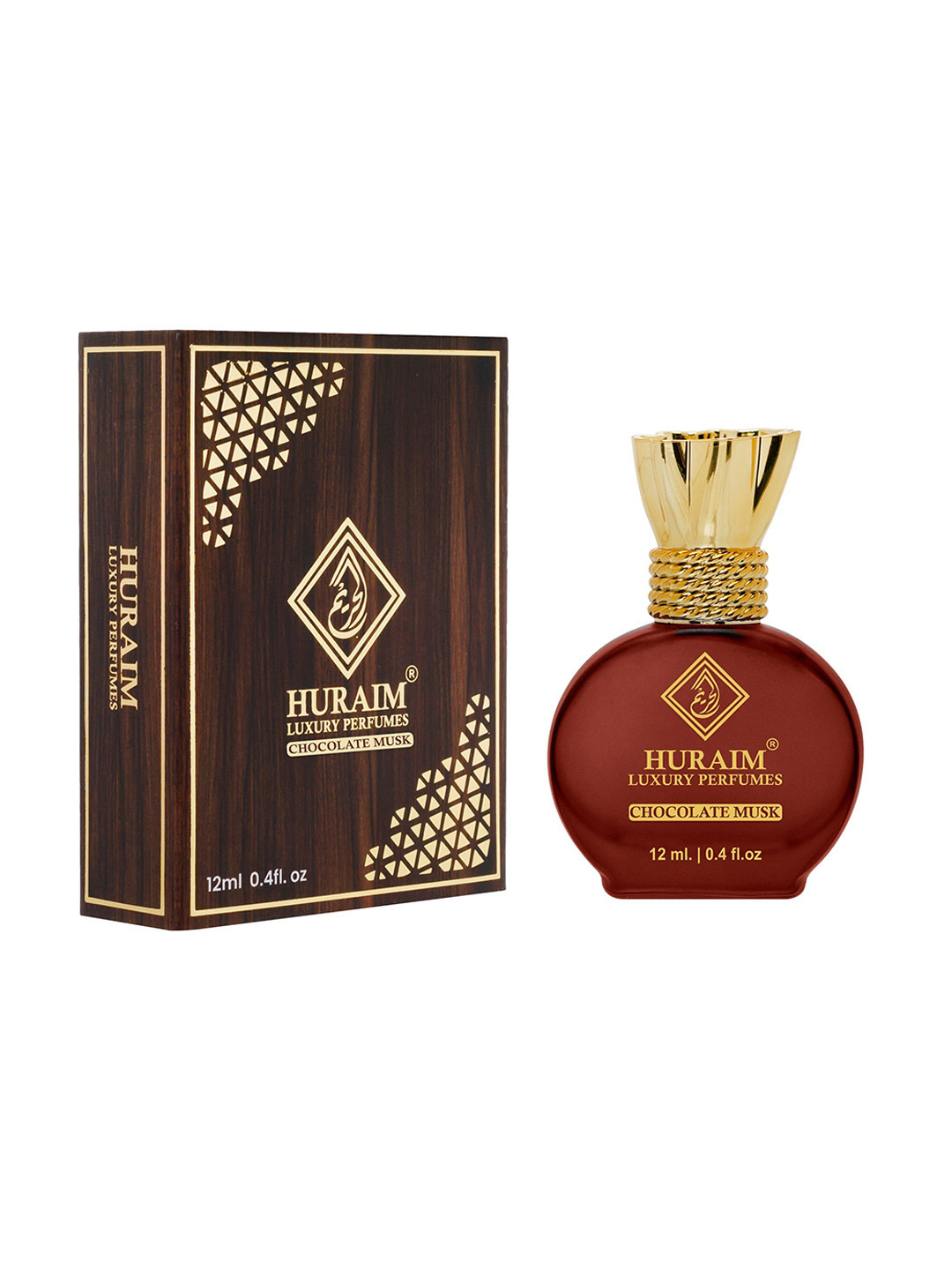 HURAIM Chocolate Musk Alcohol Free Attar- 12 ml