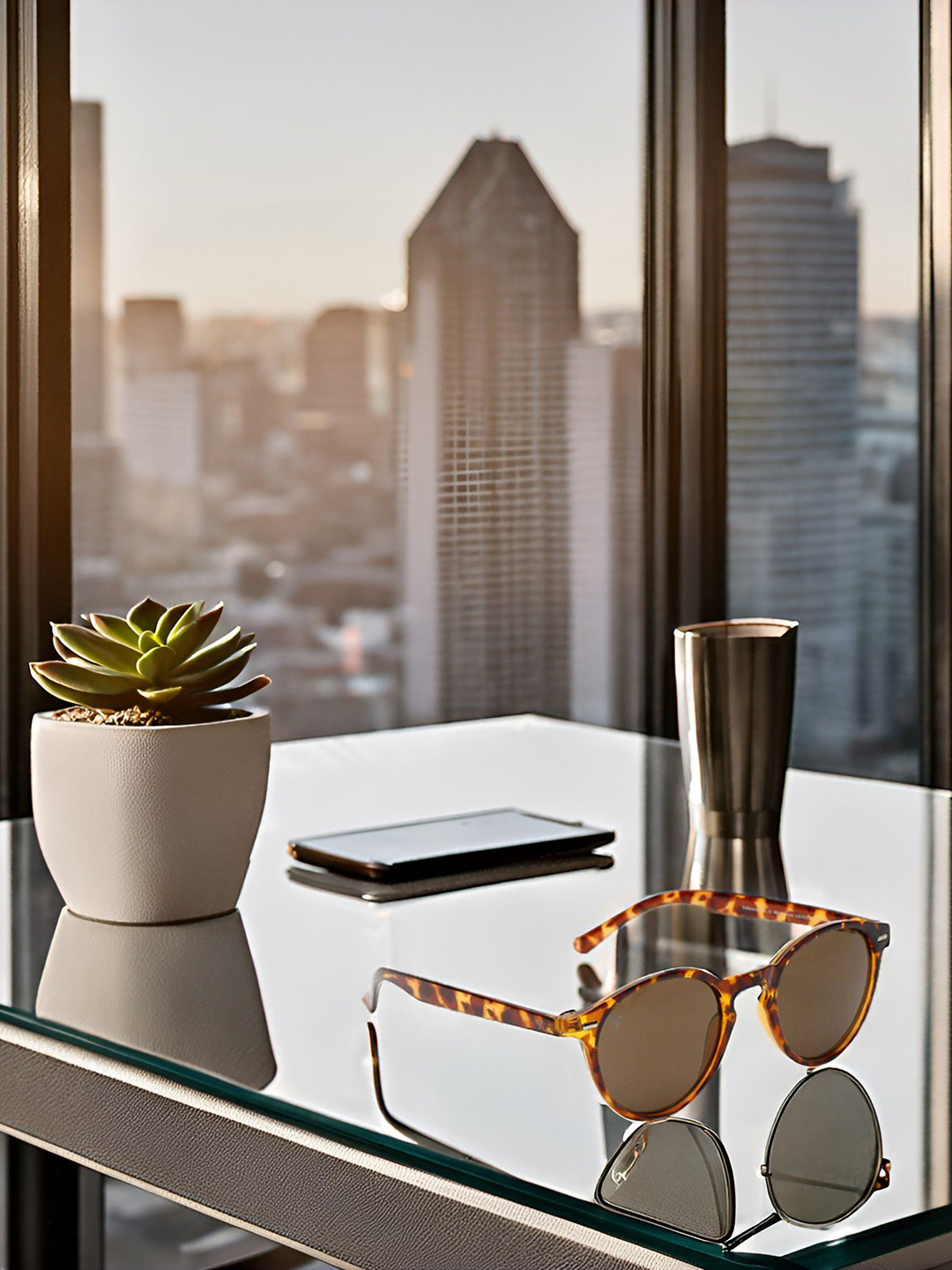 SUNNIES Unisex Round Sunglasses with UV Protected Lens-SNS-013-C1(D)