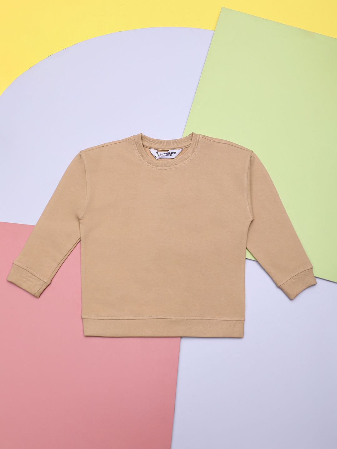 Jumping Joey Boys Round Neck Pullover Cotton Sweatshirt