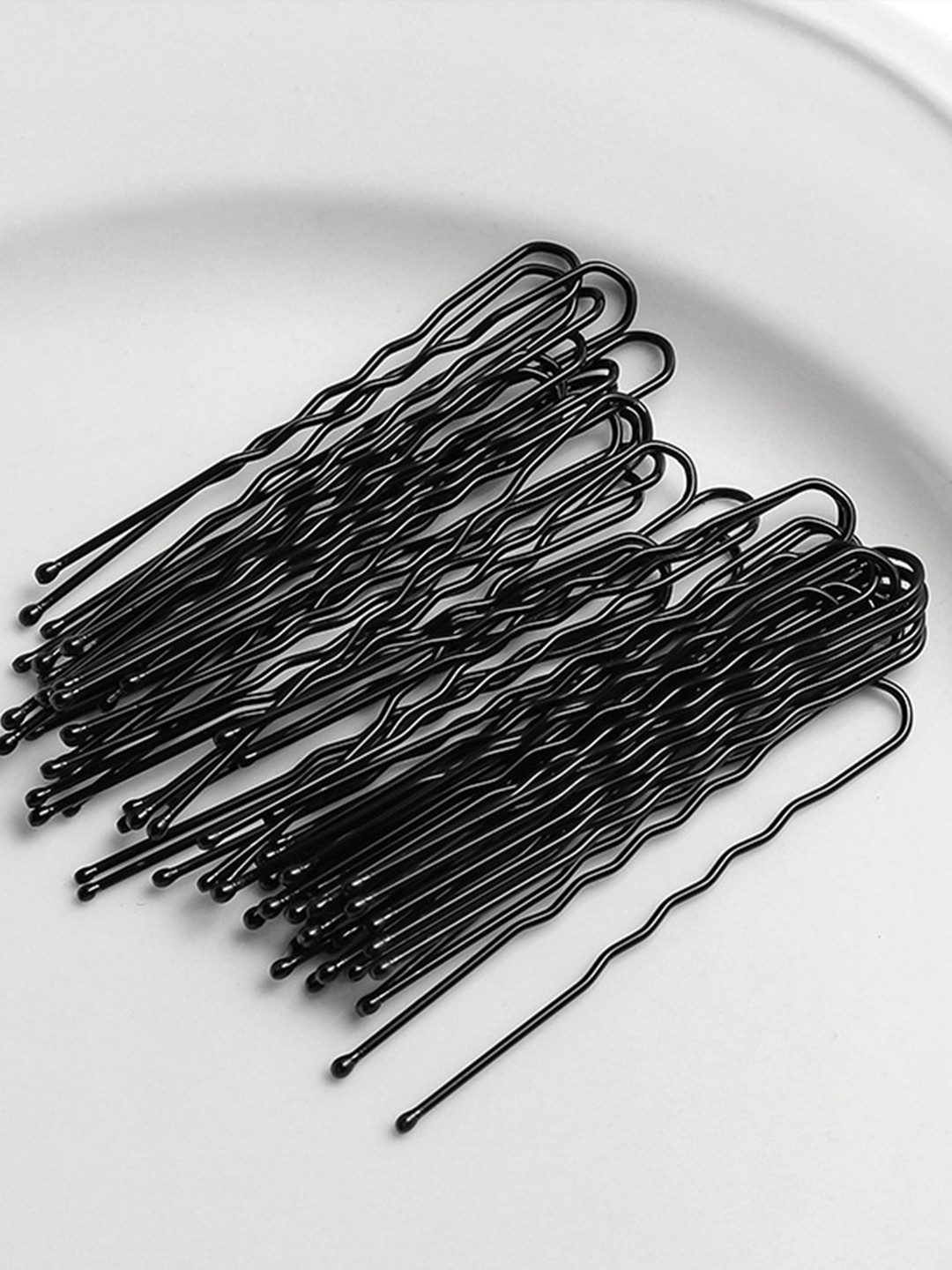 CHRONEX Set Of 50 U-Shape Bobby Pins Hair Accessory