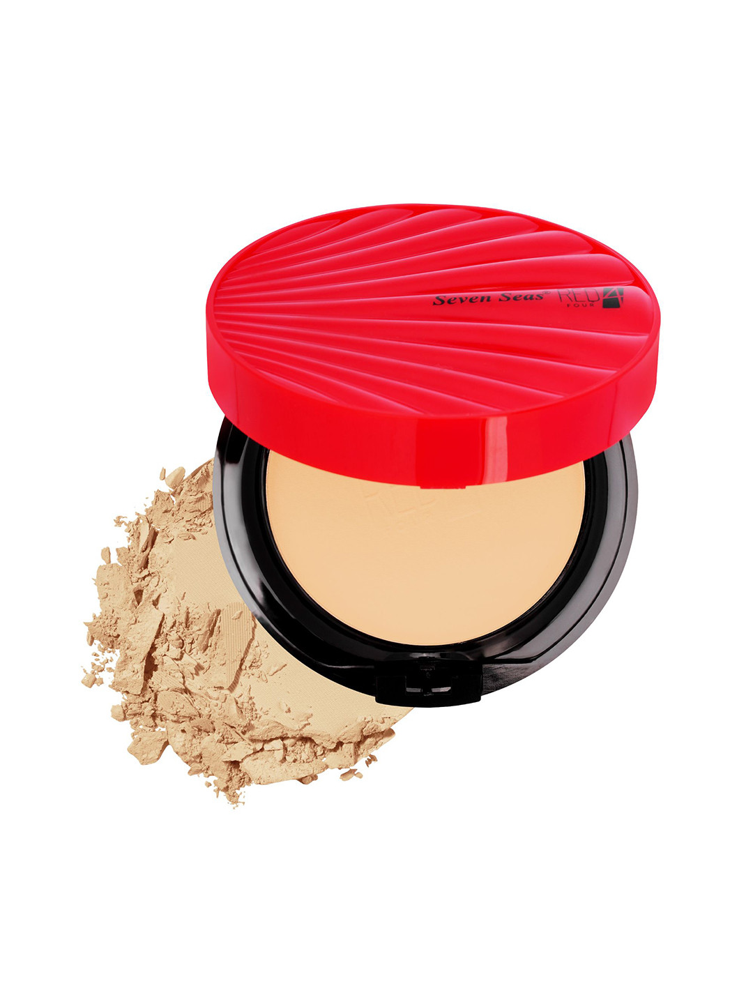 Seven Seas Red4 Soft Line Oil Free 2 In 1 Compact Powder - 47.6 g - Natural 03