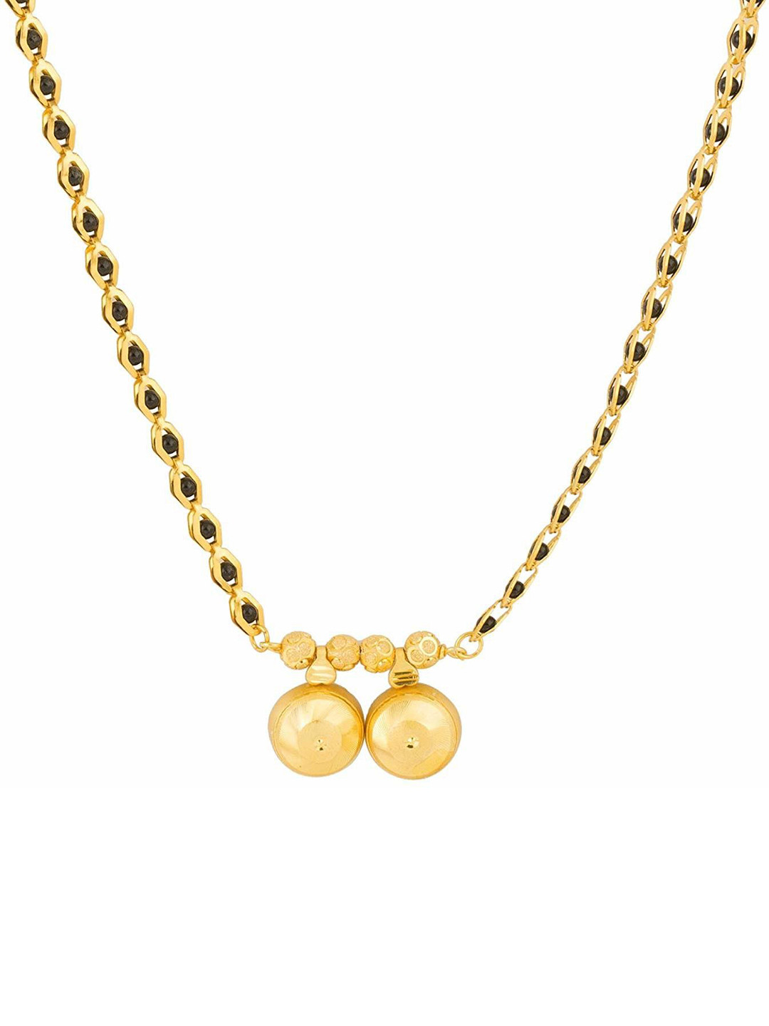 SUNHARI Gold-Plated Mangalsutra