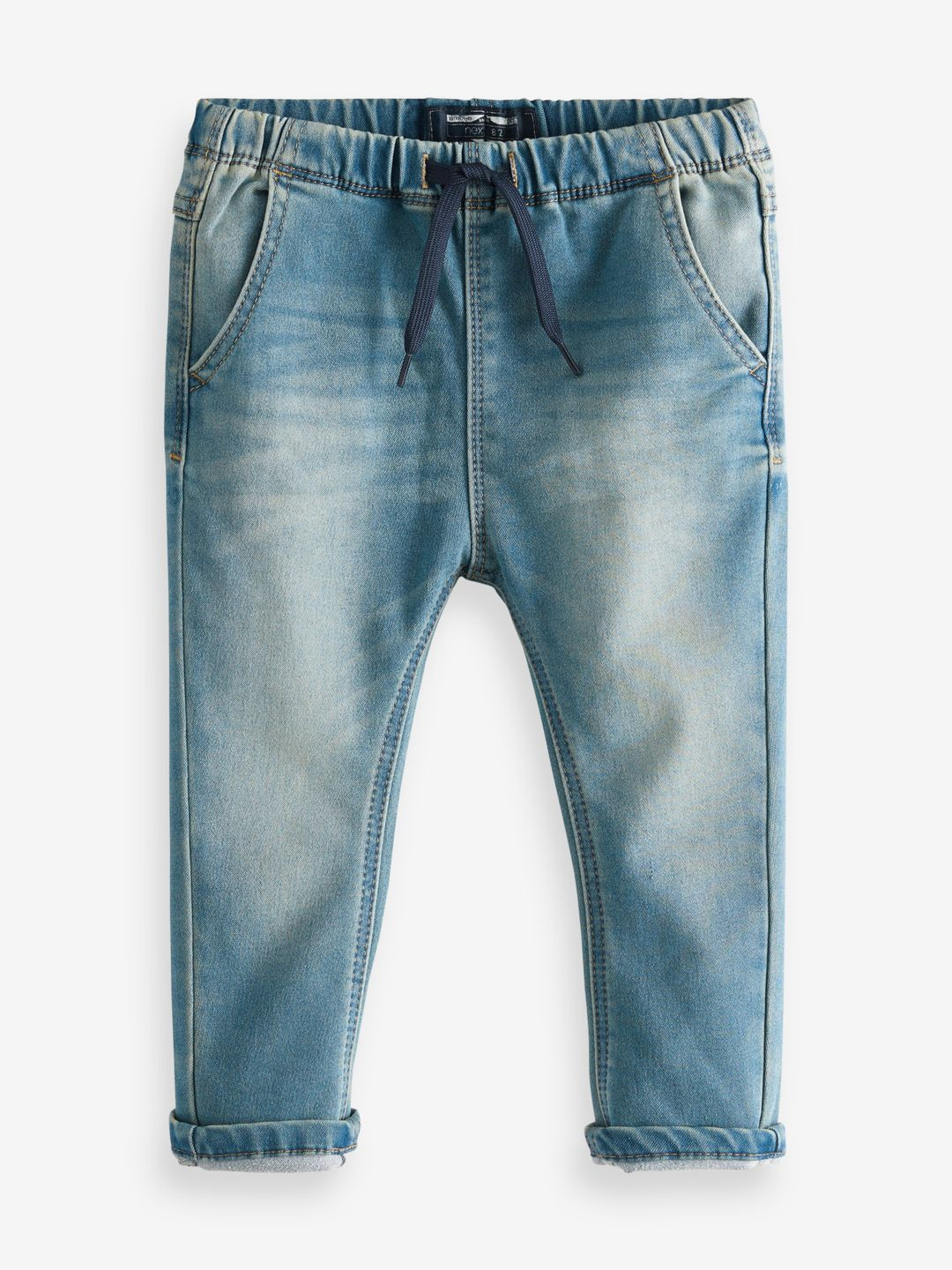 NEXT Boys Light Fade Pull-On Stretchable Jeans