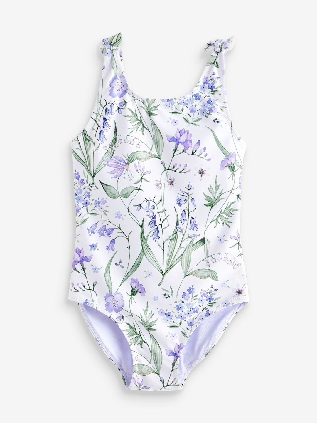 NEXT Girls Floral Tie-Up Swimsuit