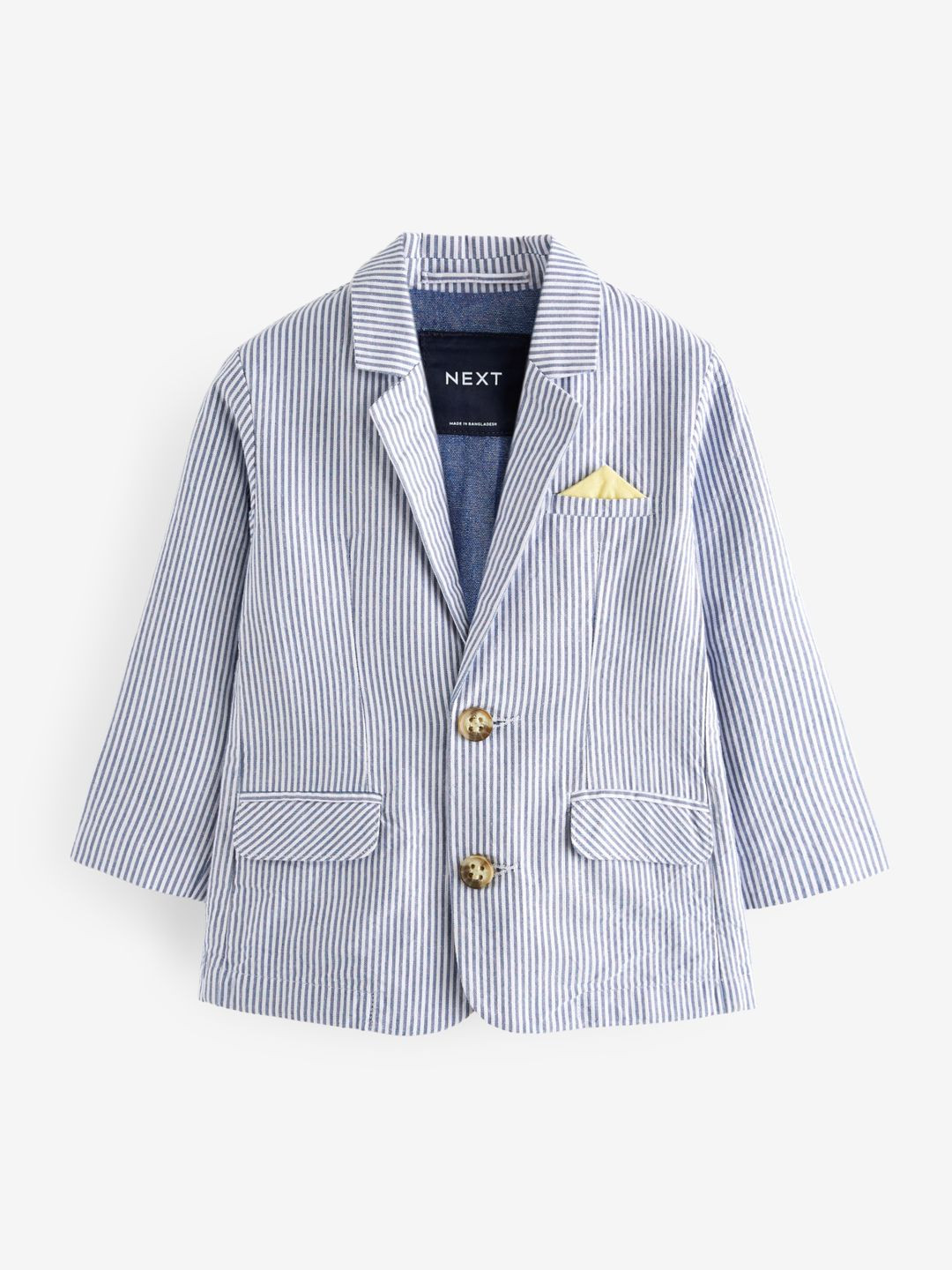 NEXT Boys Striped Single-Breasted Blazer