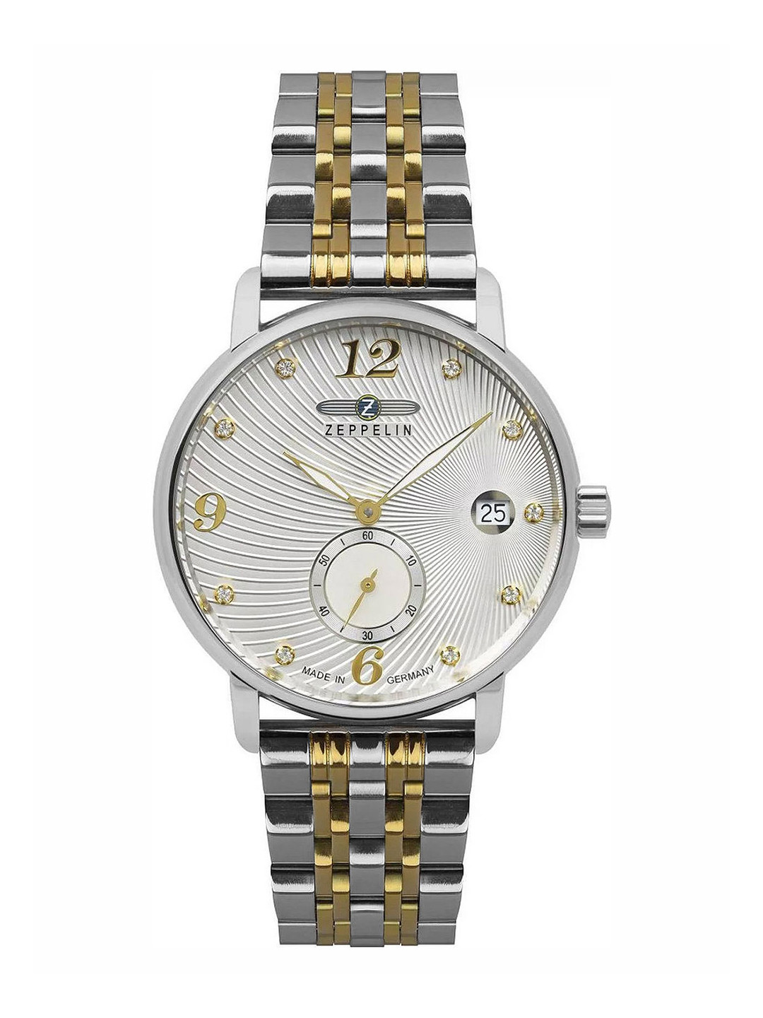 ZEPPELIN Women Dial & Stainless Steel Bracelet Style Straps Analogue Watch 8631M5