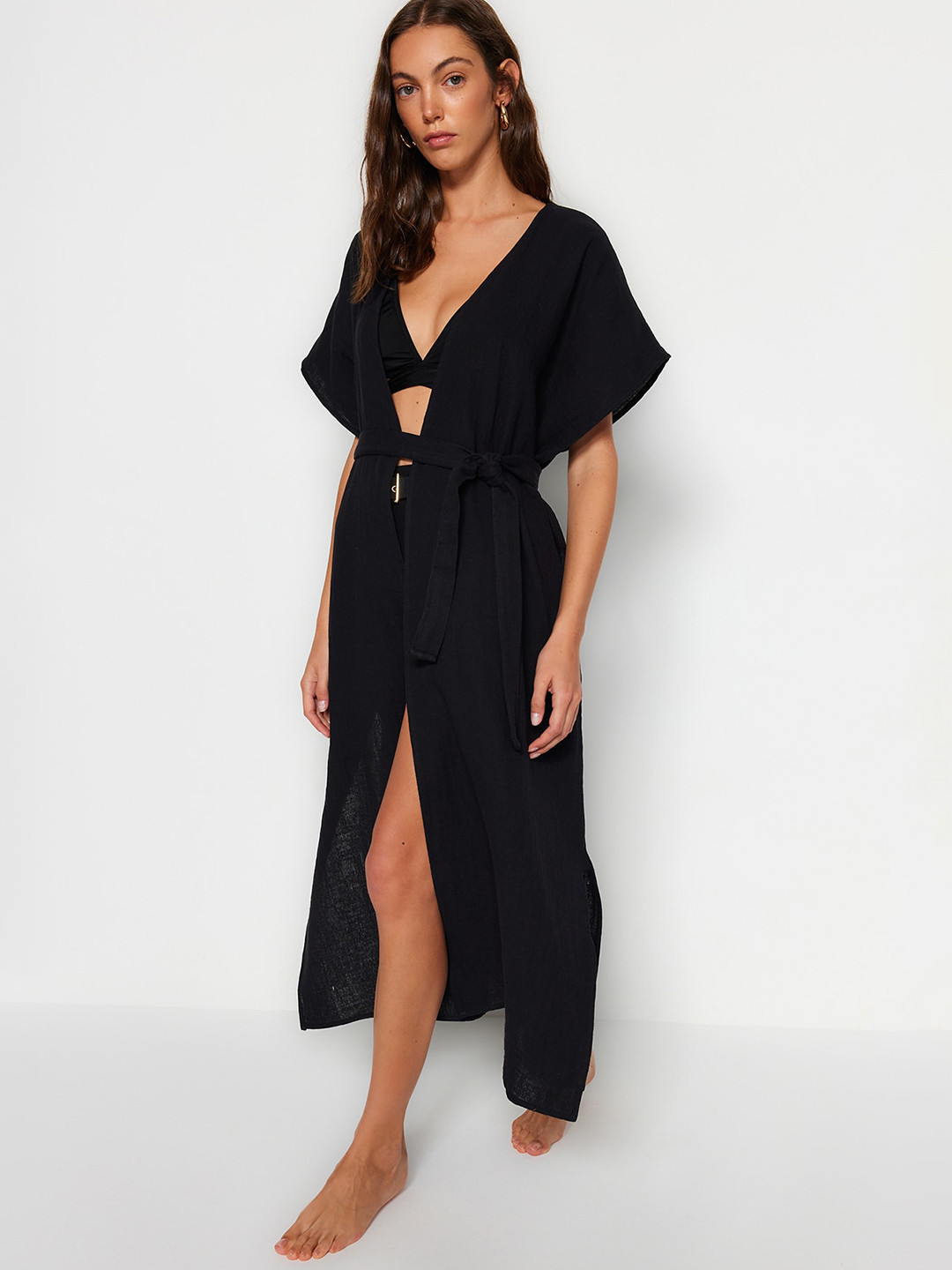 Trendyol pure cotton maxi dress