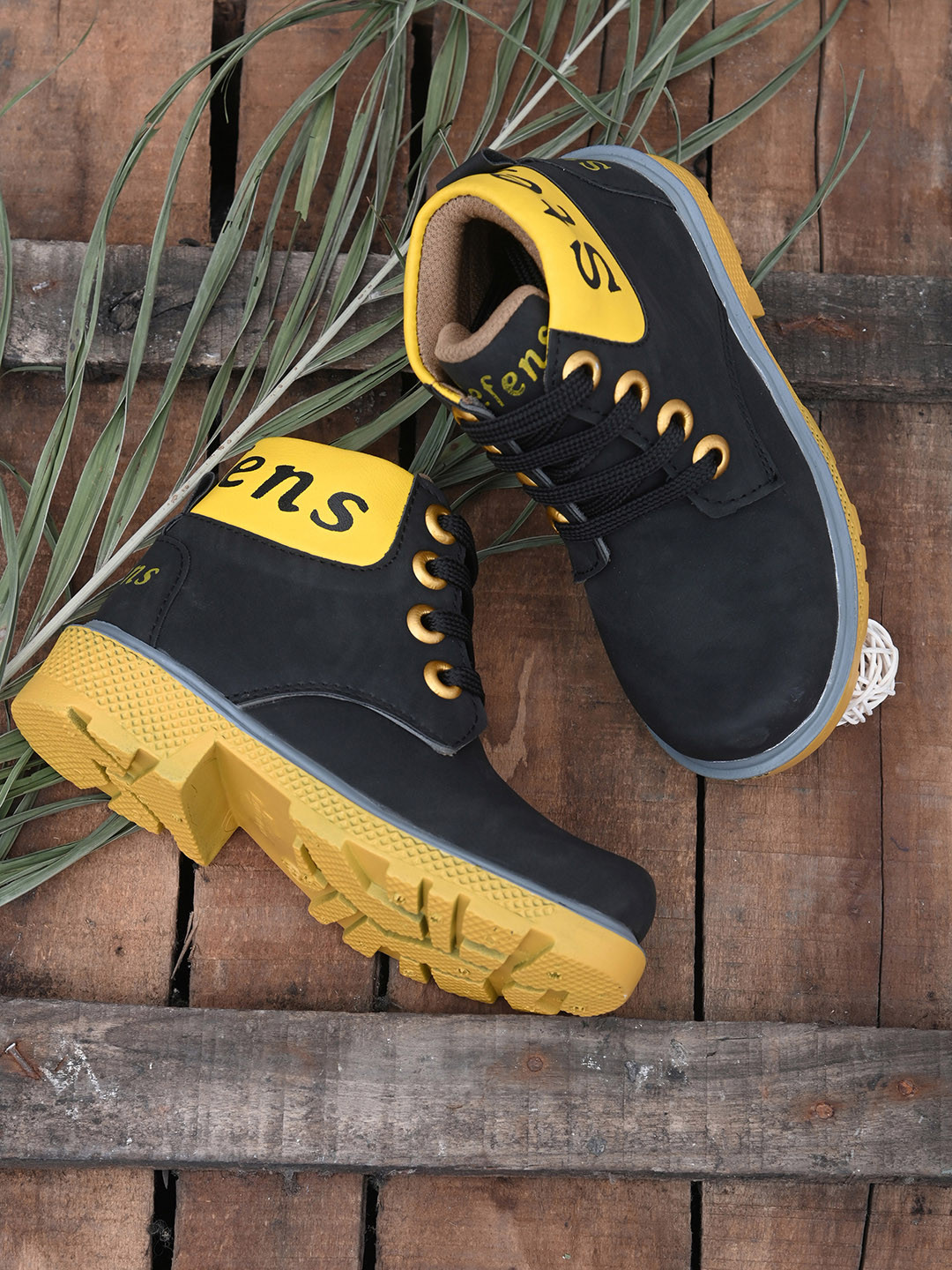 STEFENS Boys Printed Patterned Boots