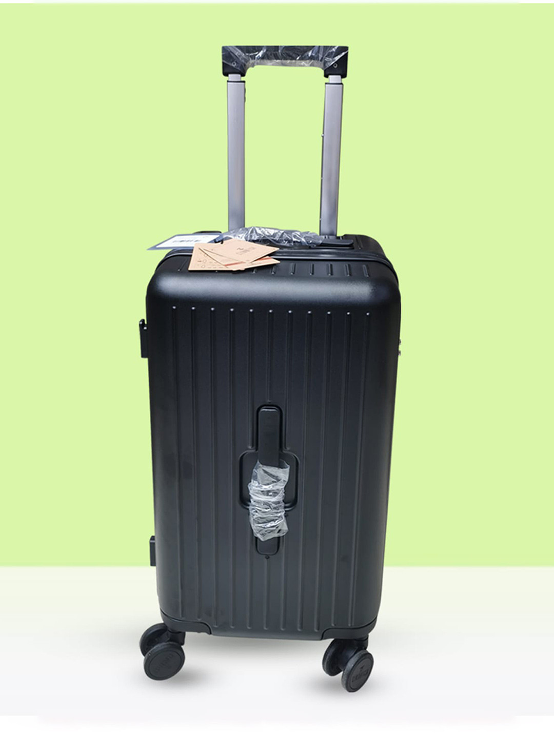 THE CLOWNFISH Rover Unisex Textured Hard-Sided Cabin Trolley Bag