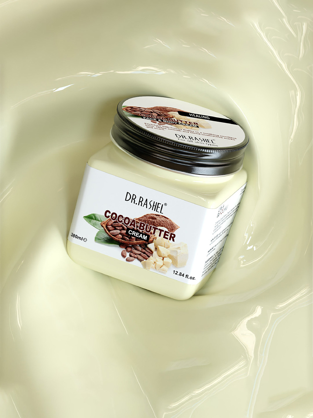 DR.RASHEL Cocoa Butter Cream For Glowing Skin - 380ml