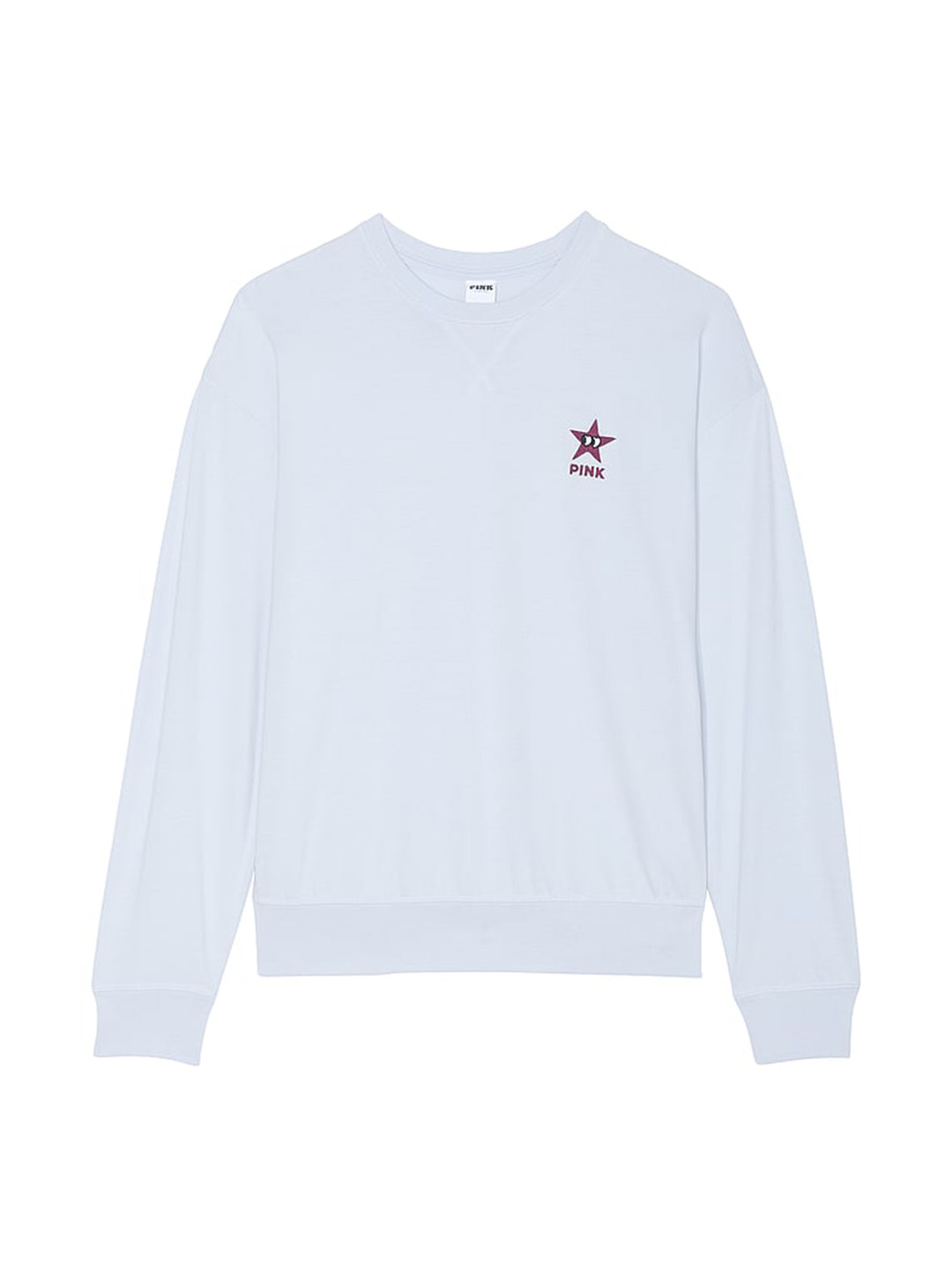 Victoria's Secret PINK Pima Cotton Club Long-Sleeve Tee