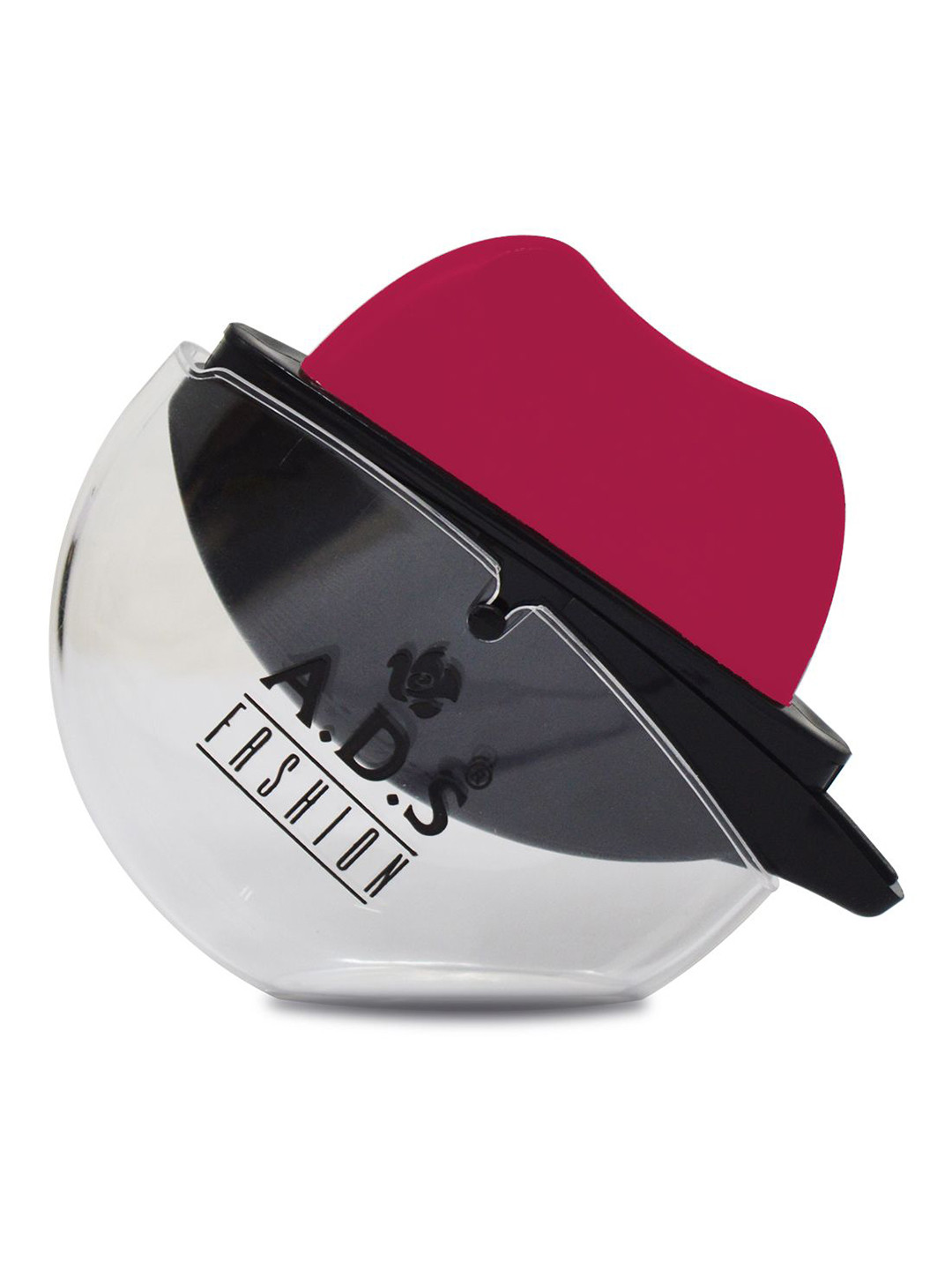 A.D.S Lip Shape Apple Design Long Lasting Lipstick 10gm - Magenta Pink 10