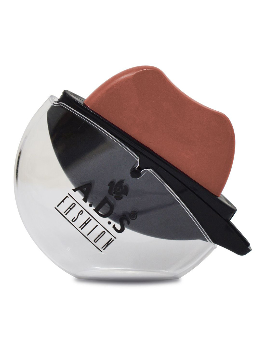 A.D.S Lip Shape Apple Design Long Lasting Lipstick 10gm - Caramel Nude 01