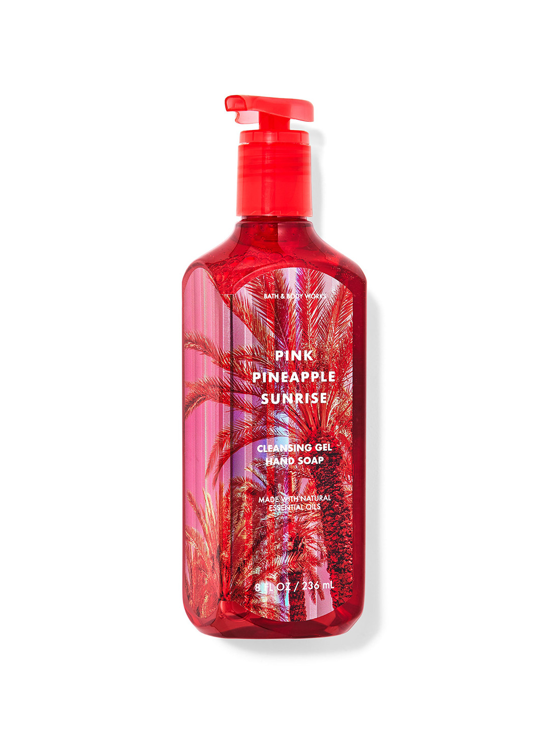 Bath & Body Works Pink Pineapple Sunrise Cleansing Gel Hand Soap - 236ml